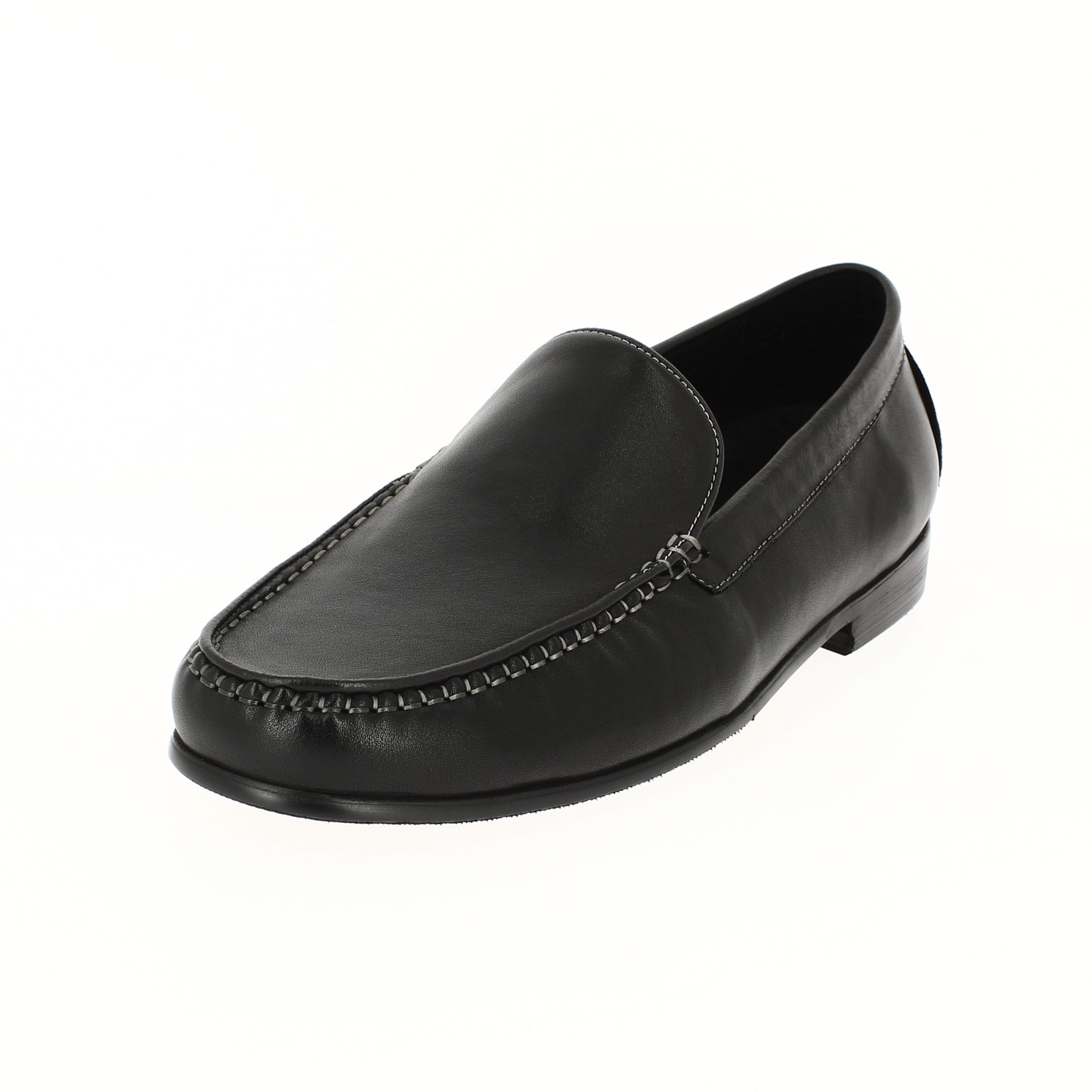 VICTORY   Men Formal  Slip-on Shoes BLACK