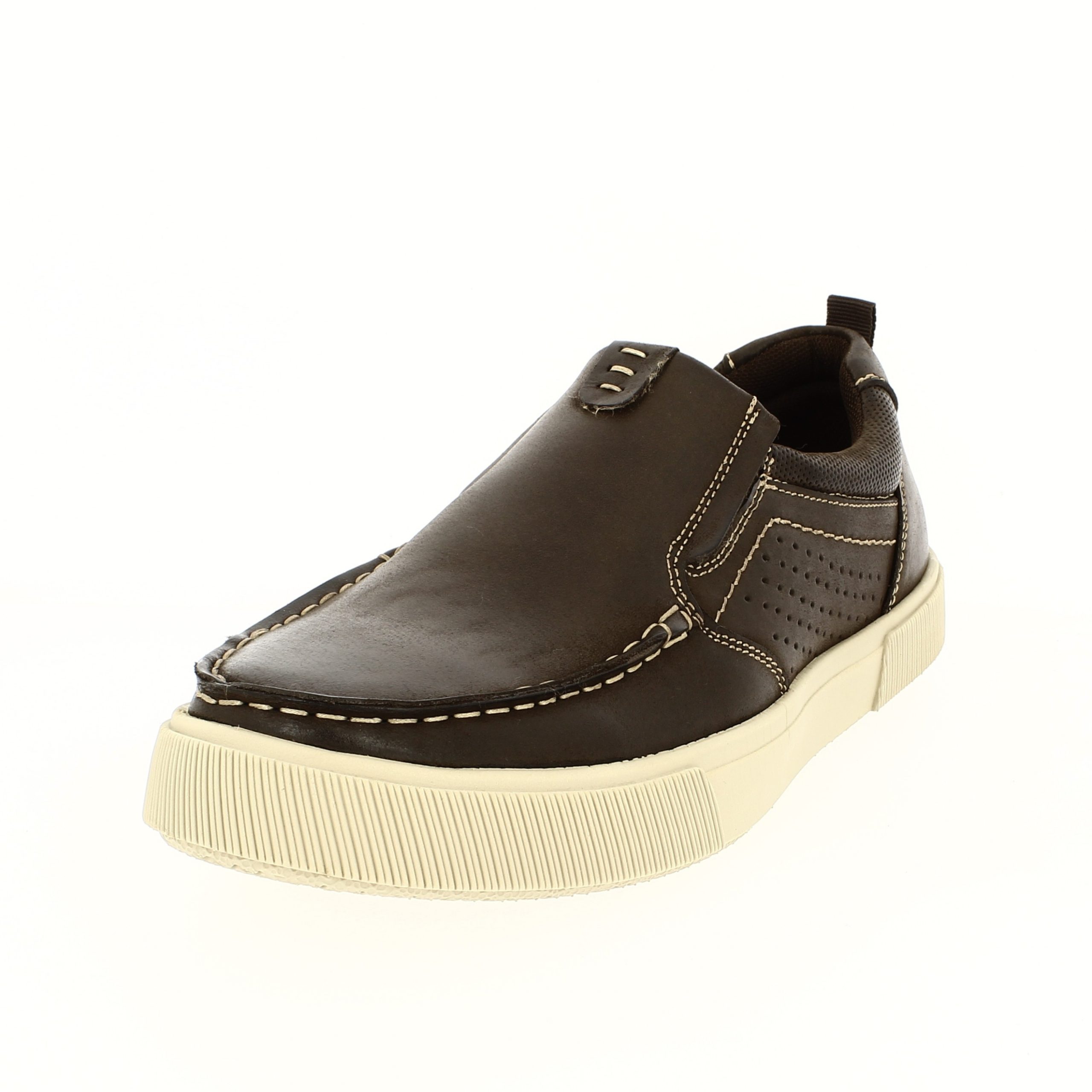 VICTORY   Men Casual  Slip-on Shoes COFFEE