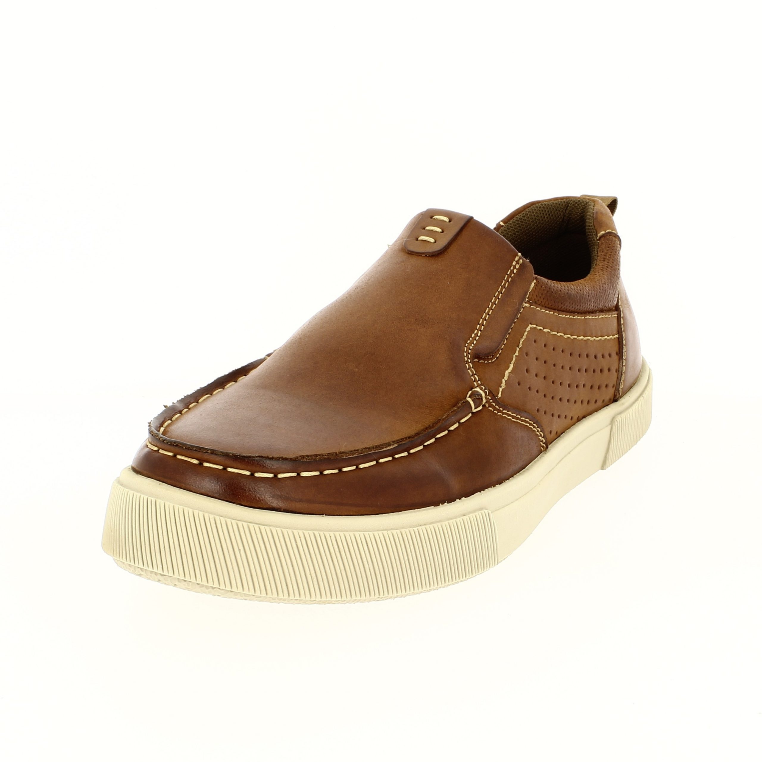 VICTORY   Men Casual  Slip-on Shoes TAN