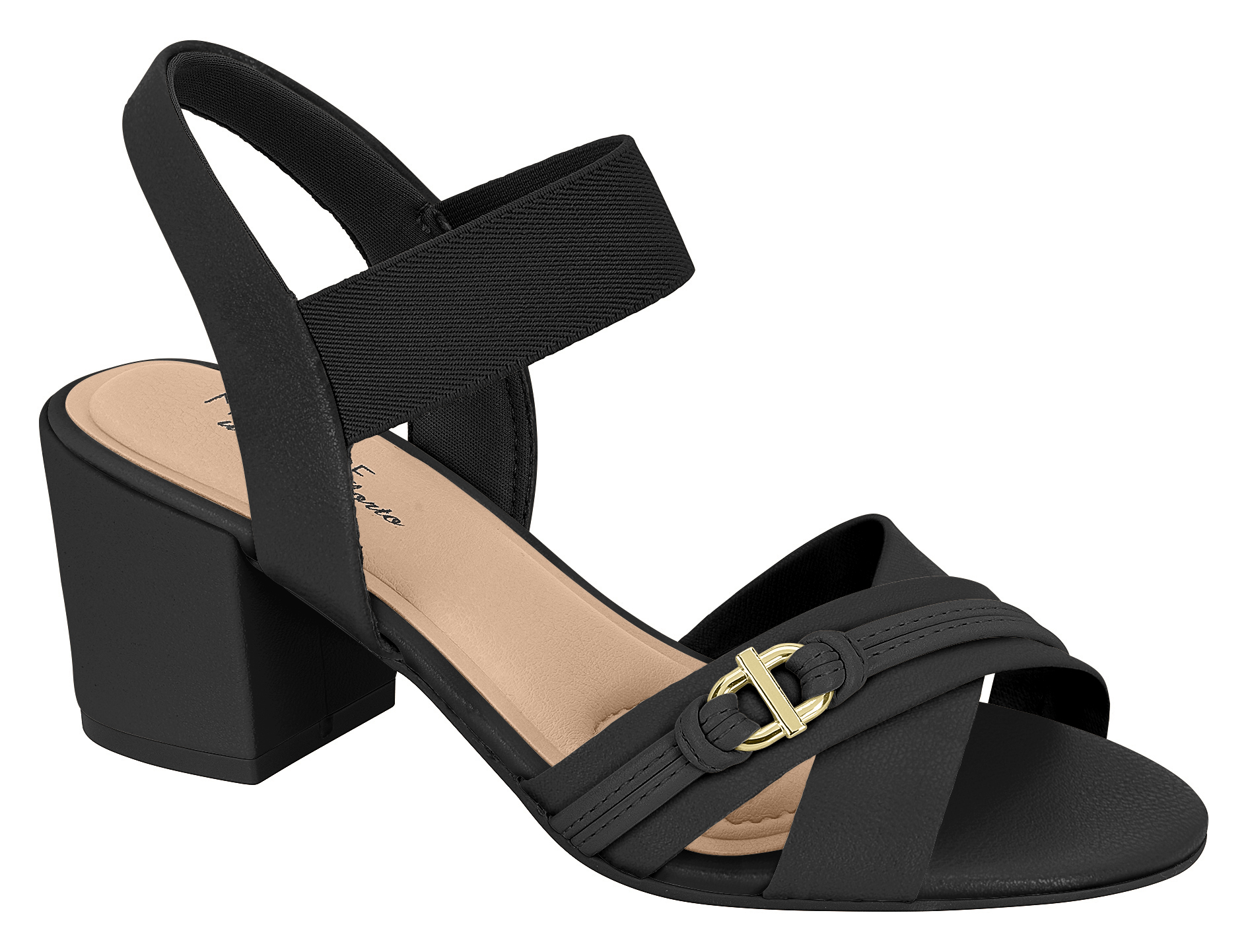MODARE  Women Casual  Slip-on  Sandals BLACK