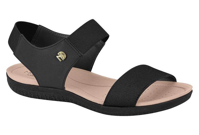 MODARE  Women Casual  Slip-on  Sandals BLACK