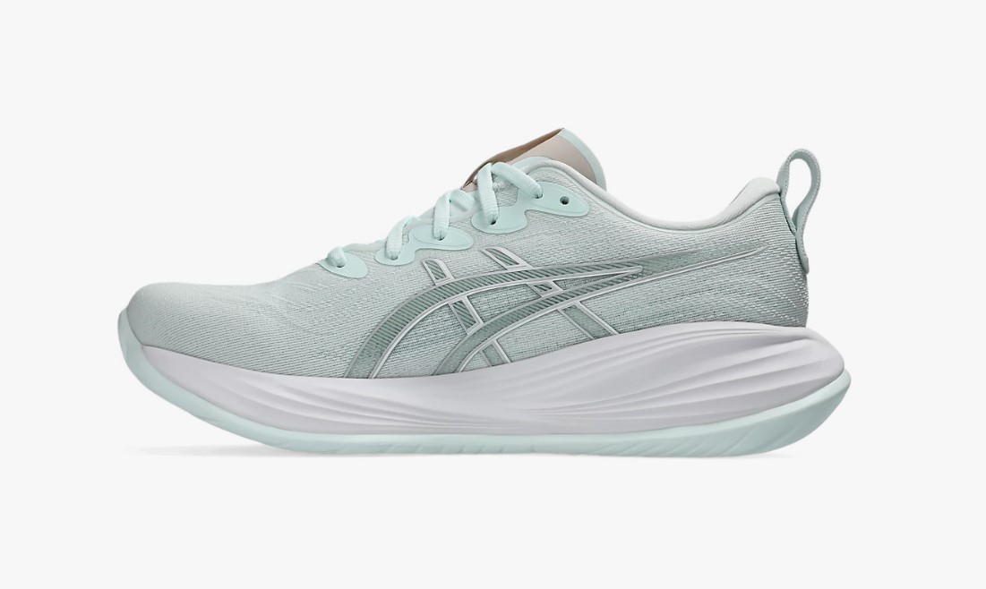 Asics Men RUNNING Lacing Shoes AQUA-WHITE