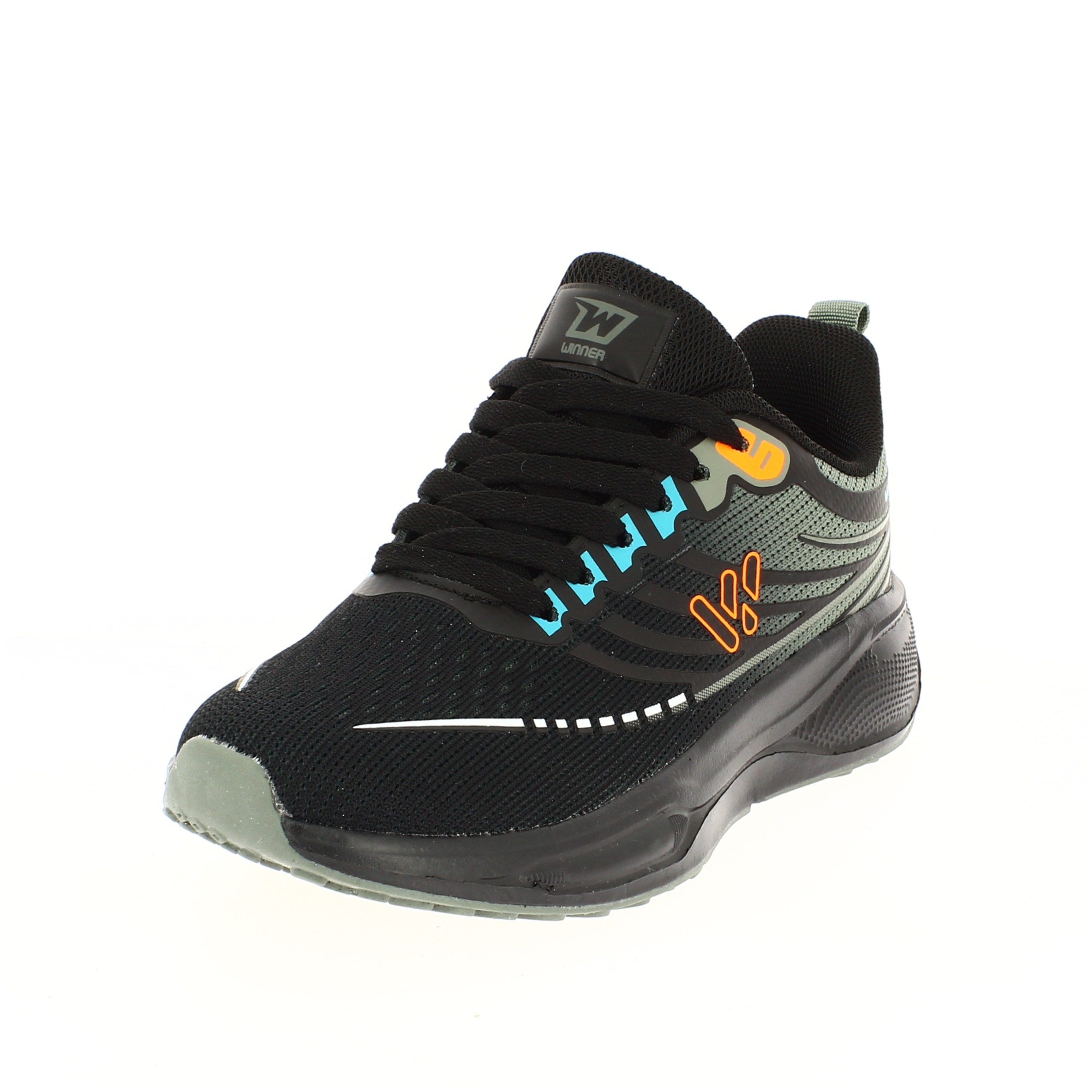 Winner Boys Casual Lacing Shoes GRAY