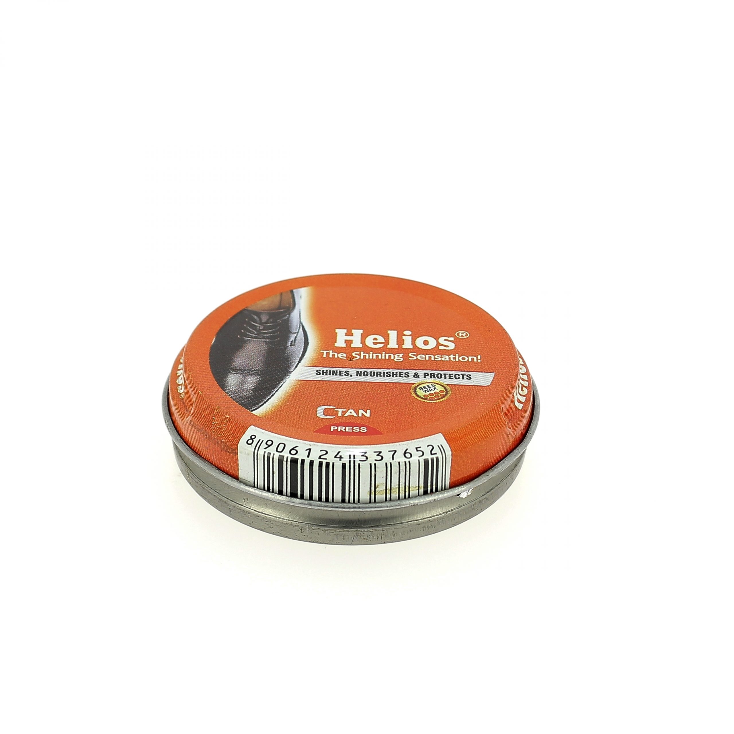HELIOS UNISEX SHOE POLISH 40G-TAN