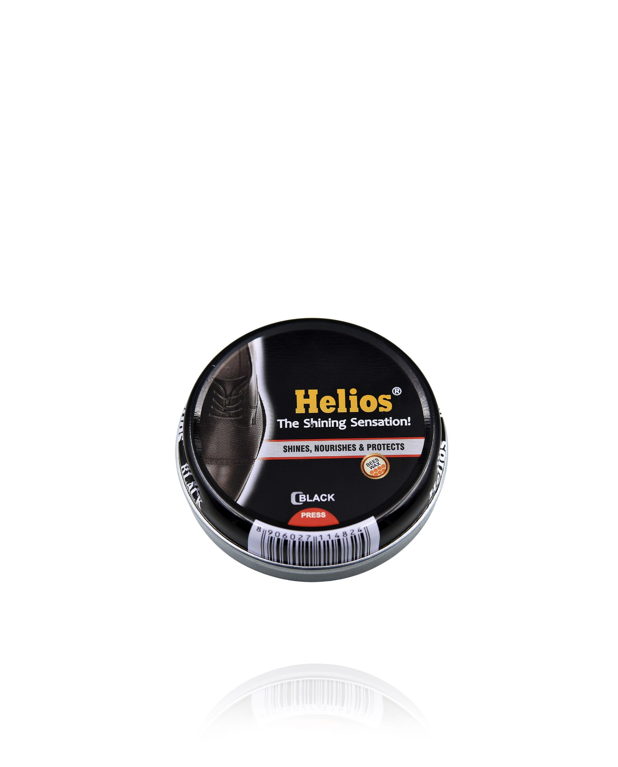 HELIOS UNISEX SHOE POLISH 40G-BLACK