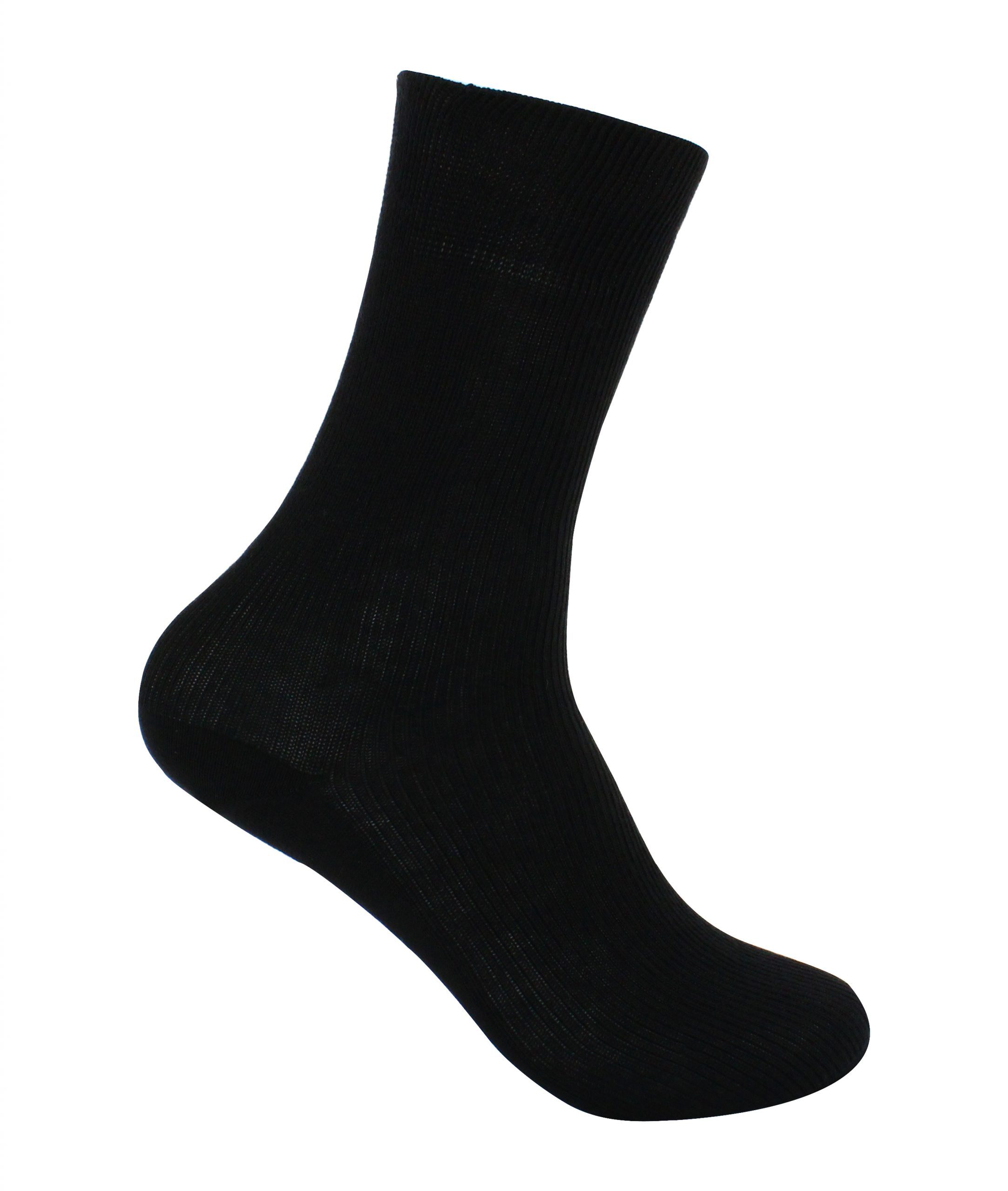 SAMSONS Unisex PLAIN CREW BLACK - M