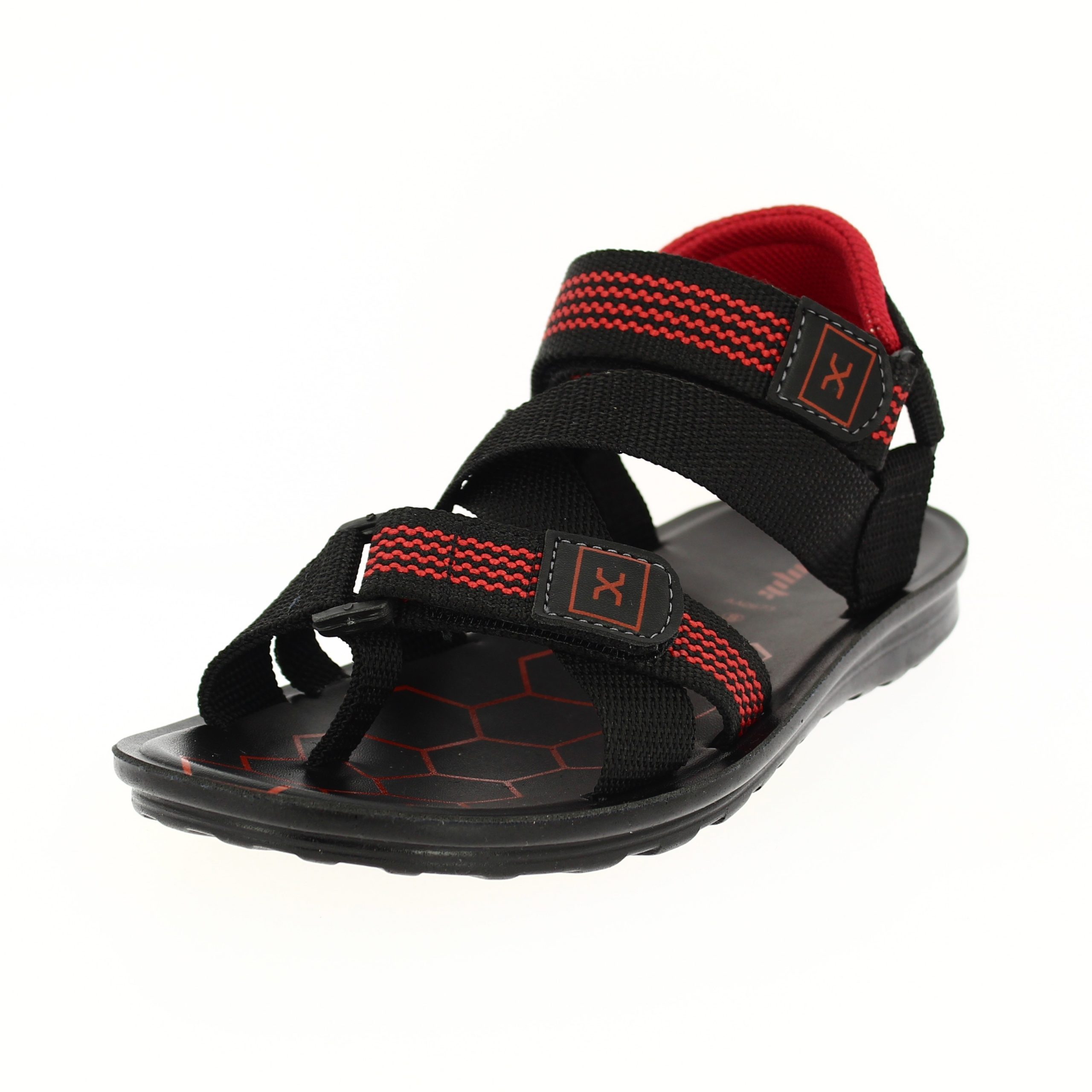 Tamik   Men Casual  Toe Ring  Sandals BLACK