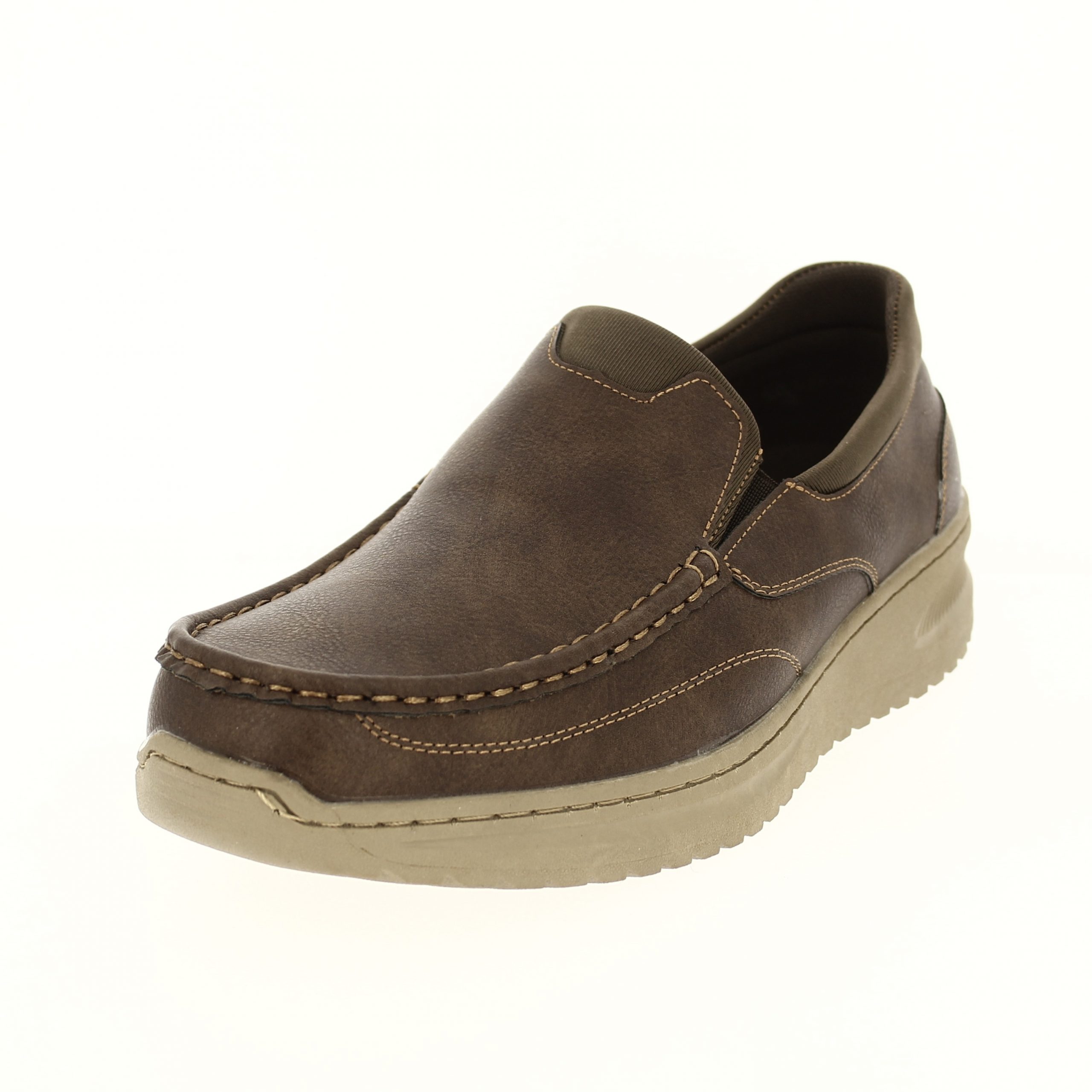 VALENCIA   Men Casual Pumps Shoes DARK BROWN