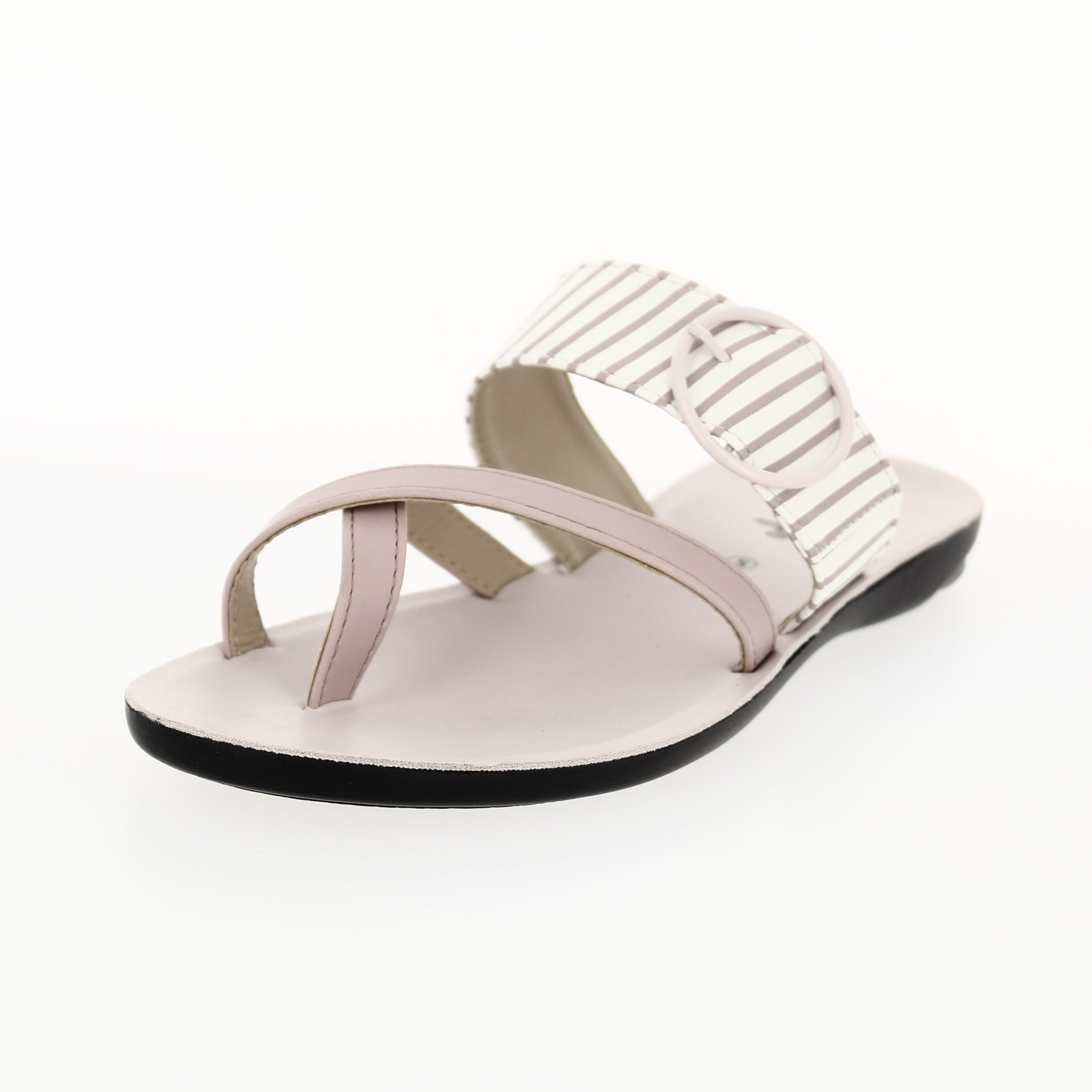 U Softo  Women Casual  Toe Ring Slippers PINK