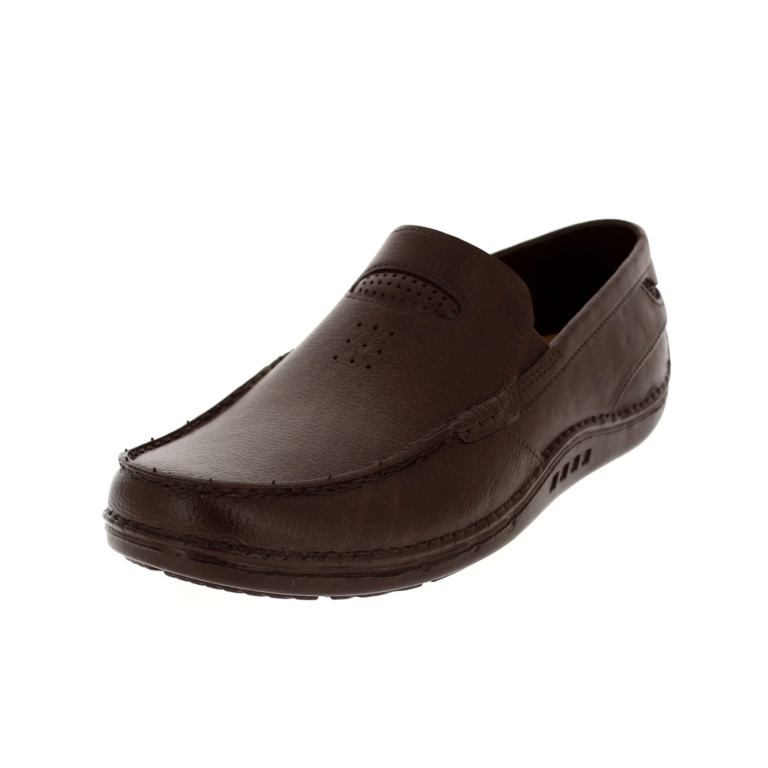 samsons   Men Casual  Slip-on Shoes BROWN
