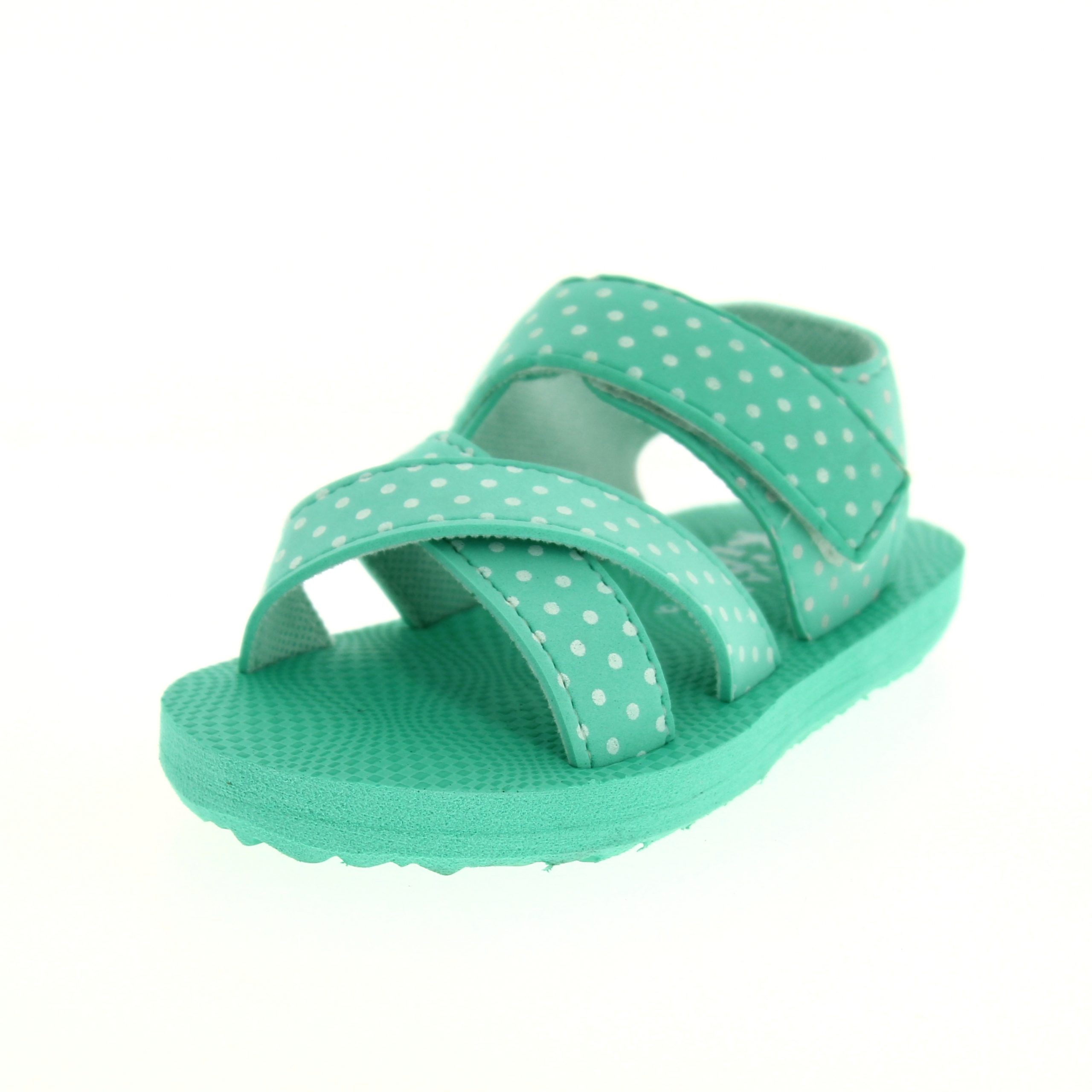 STAR KiDS Girls Casual Velcro Slippers GREEN