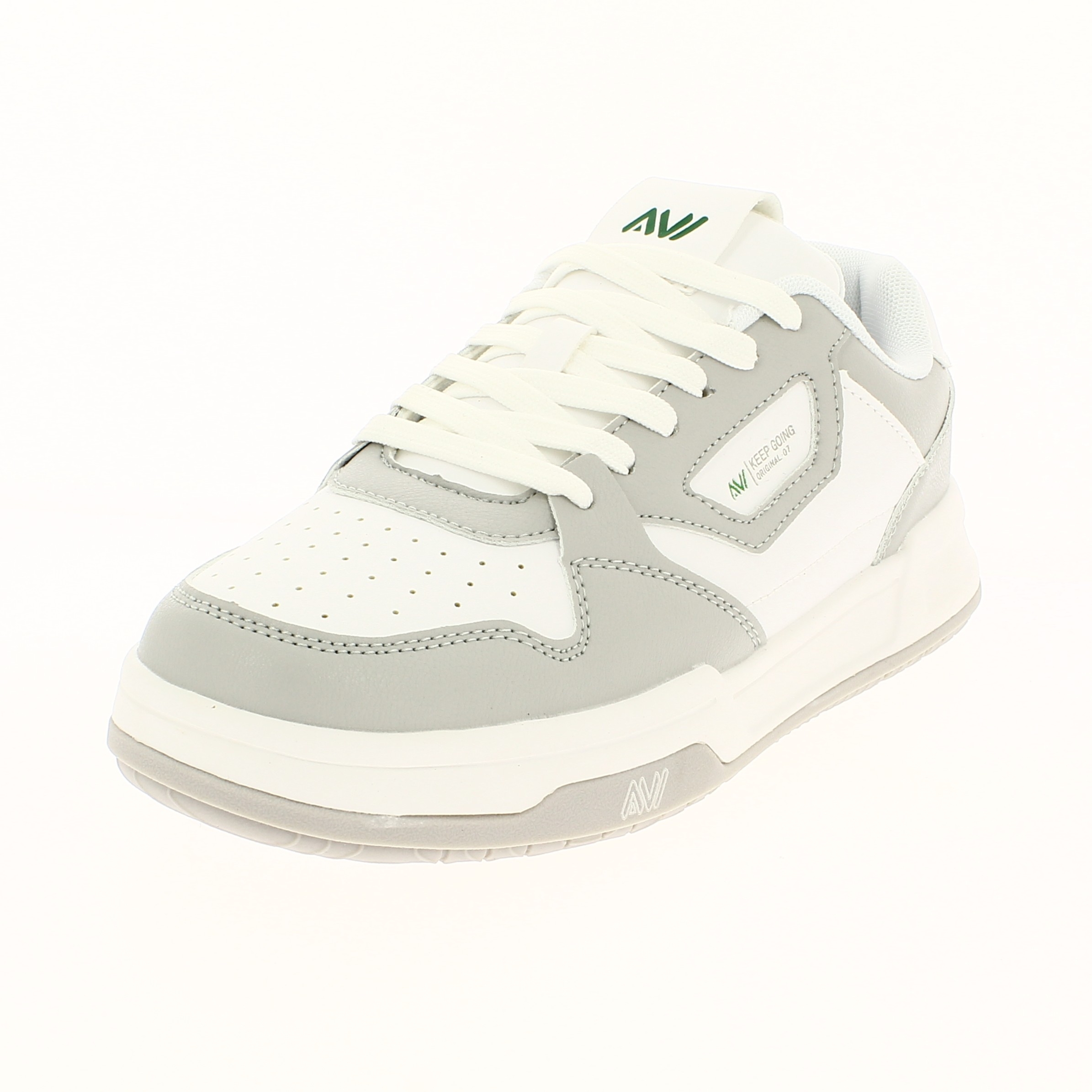 AVI   Men Casual Lacing Shoes GRAY