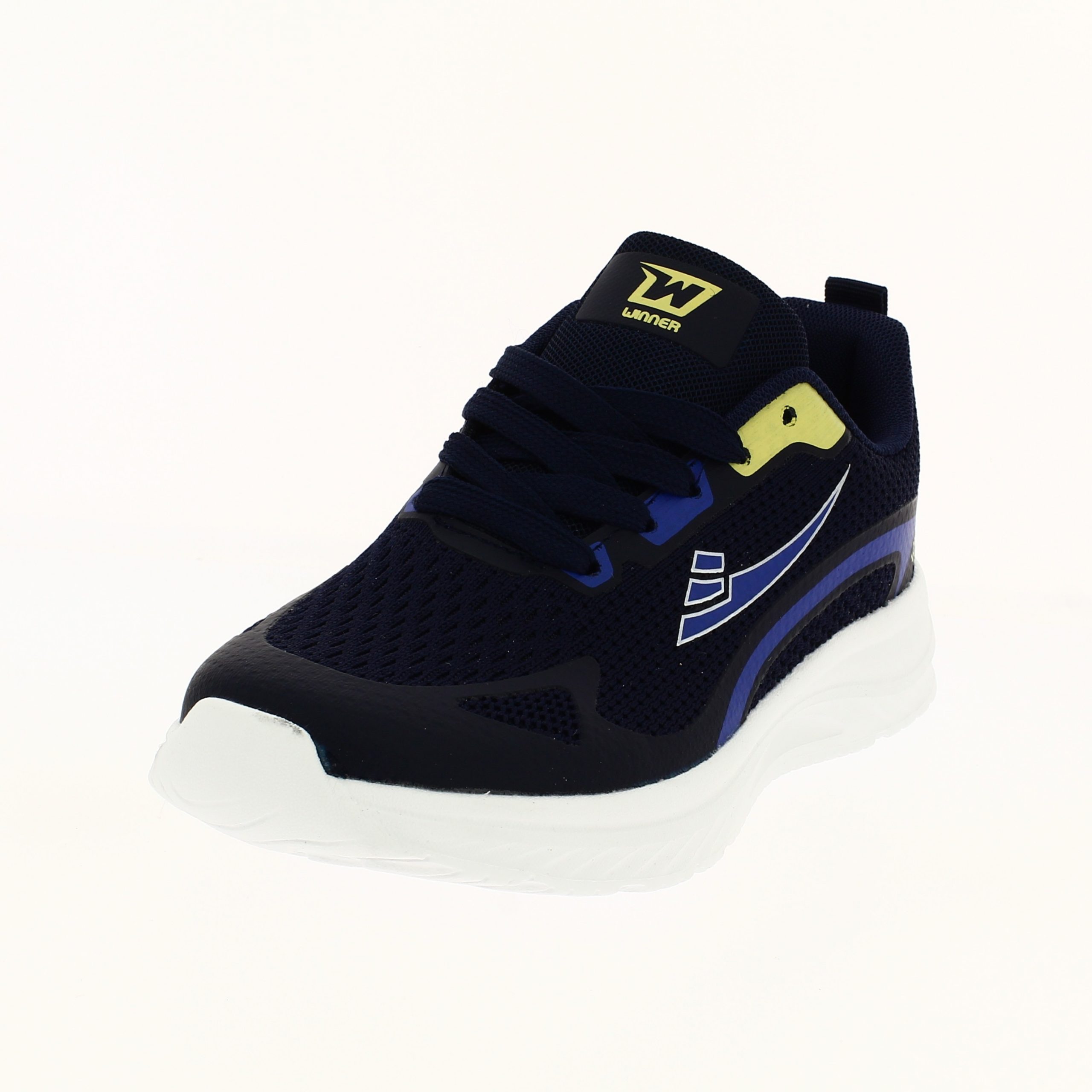 Winner Boys Casual Lacing Shoes BLACK