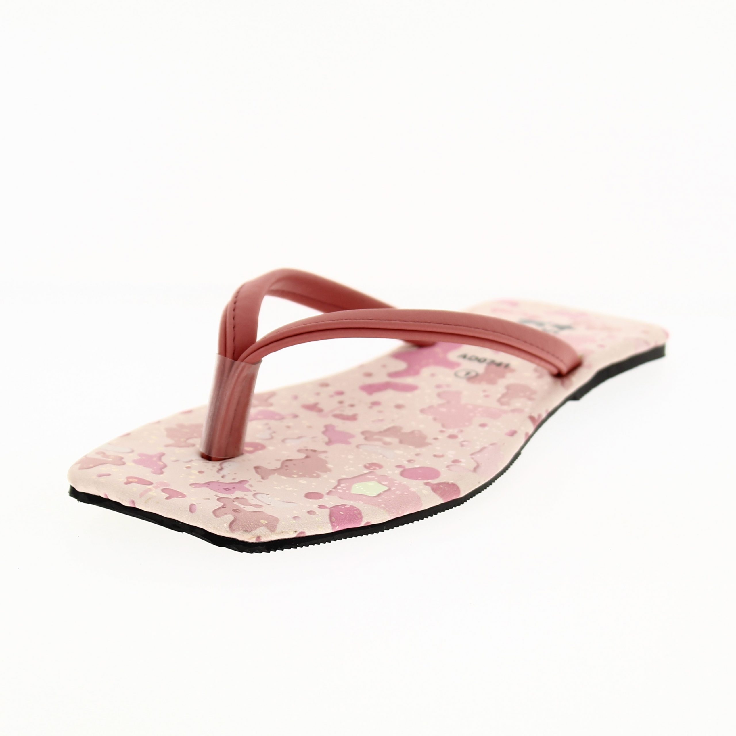 Fun Souls Girls Casual THONGS Slippers PINK