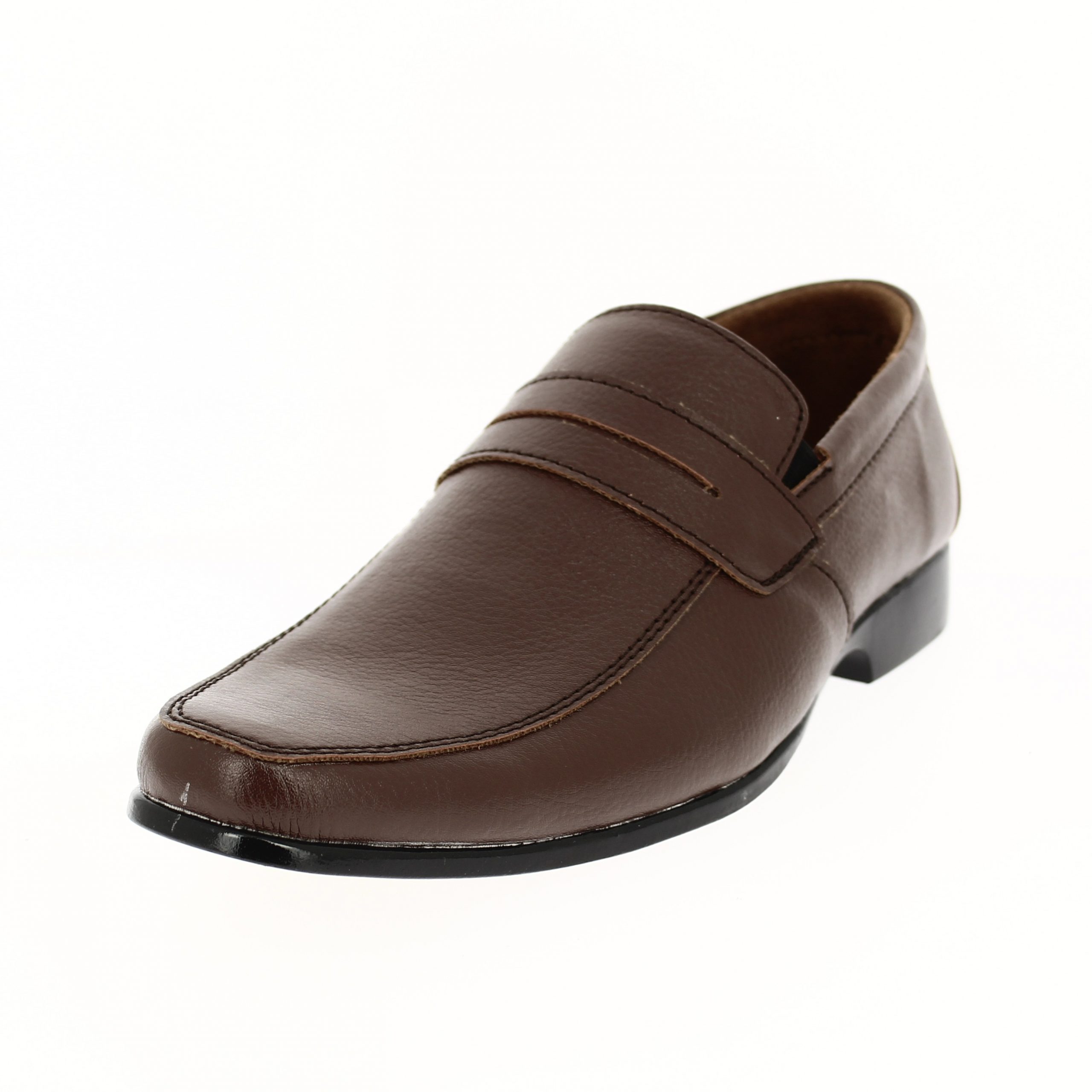 samsons  Men Formal  Slip-on Shoes BROWN