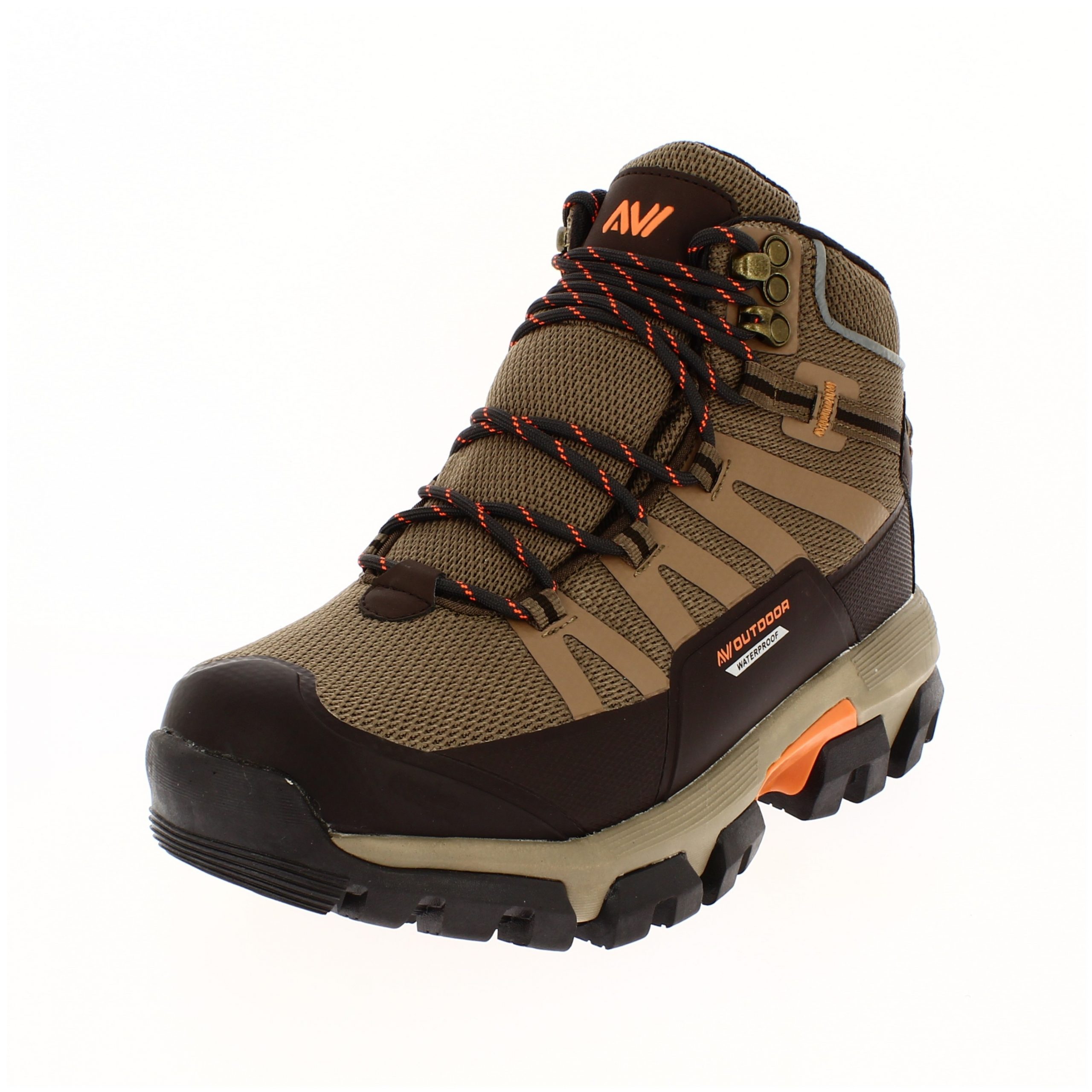 AVI   Men Sports Lacing Shoes BROWN