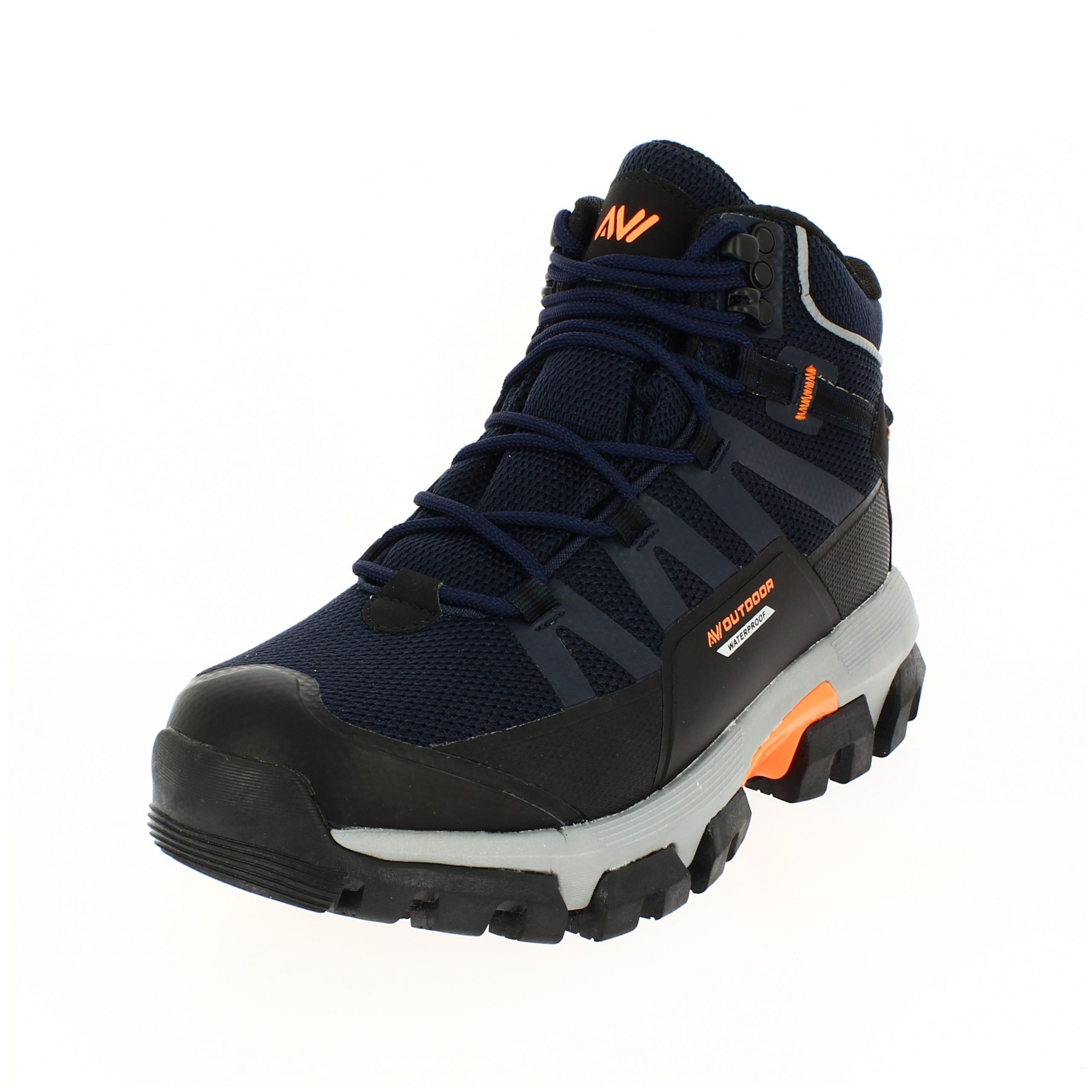 AVI  Men Sports Lacing Shoes BLACK