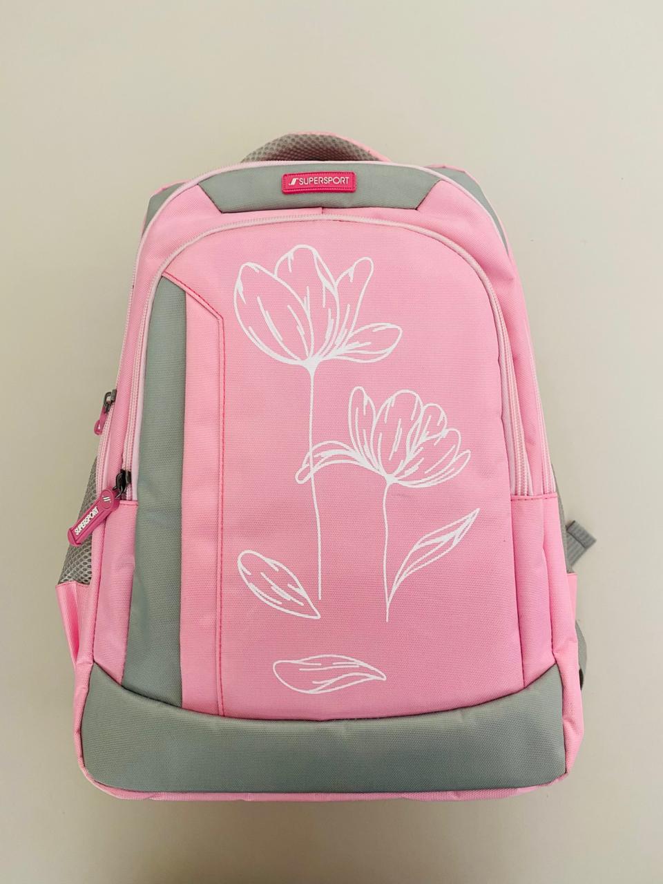 DSI SUPERSPORT Girls BACK PACK PINK - 43cmx30cmx17cm