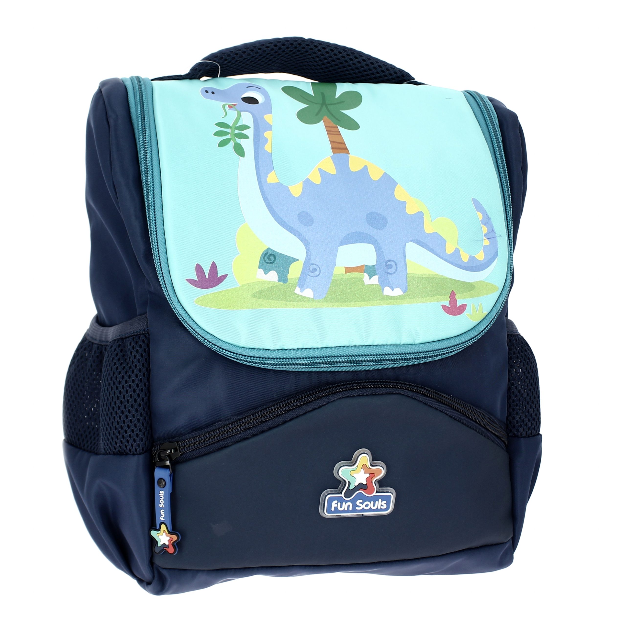 Fun Souls Boys BACK PACK BLUE - 33cmx26cmx11cm