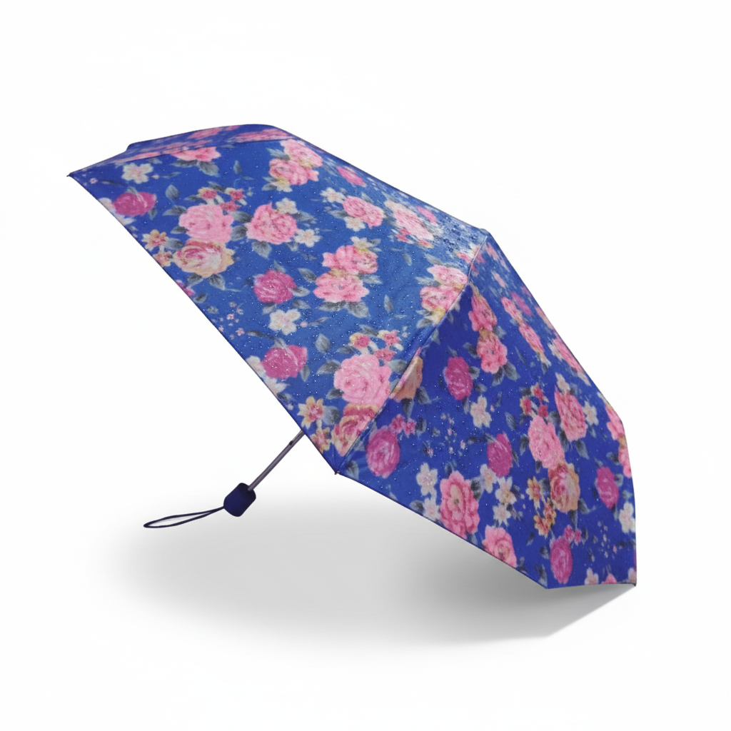 ZITO WOMEN THREE FOLD UMBRELLA - PRINTED