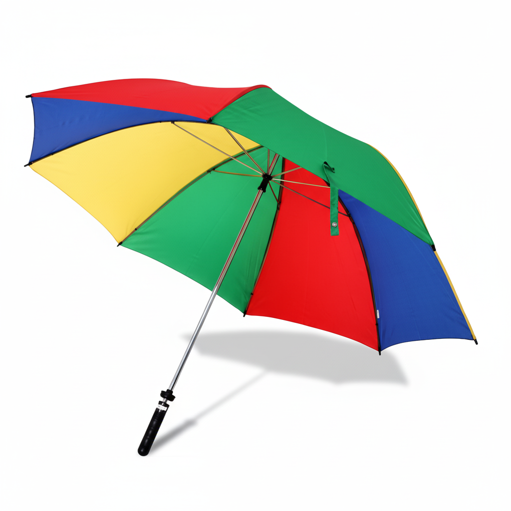 ZITO MEN SINGLE FOLD UMBRELLA - 27INCH MULTI