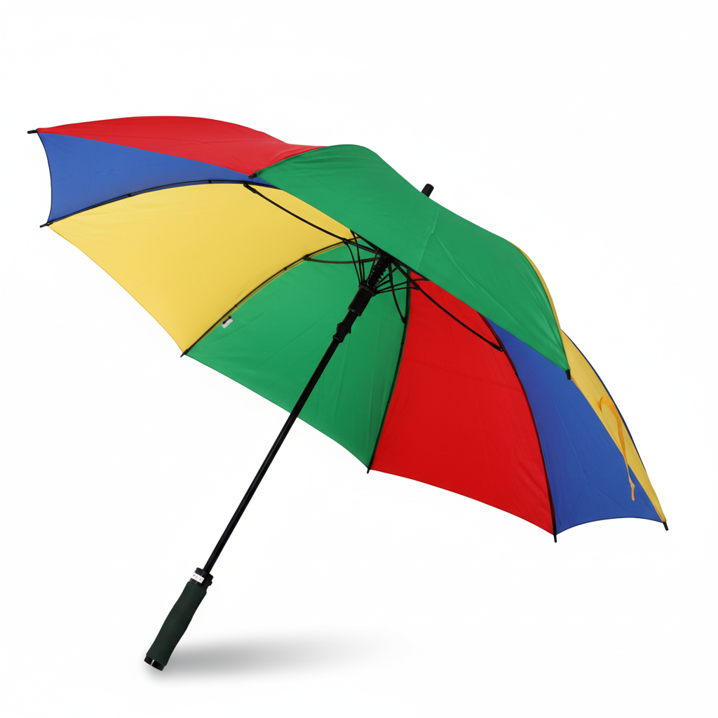 ZITO MEN SINGLE FOLD UMBRELLA - 27INCH MULTI
