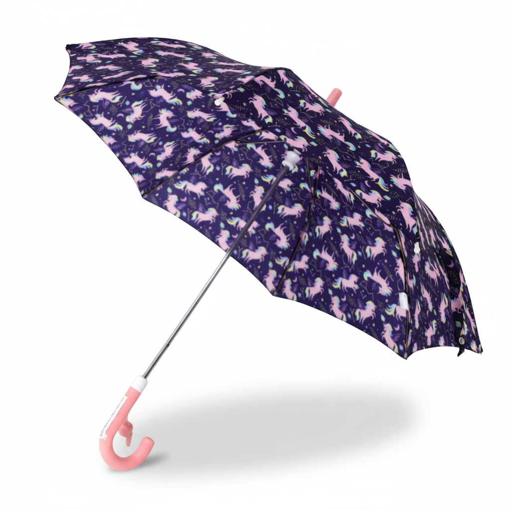 ZITO KIDS Unisex SINGLE FOLD UMBRELLA - 16INCH MULTI
