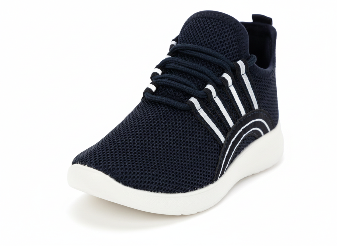 Fun Souls Boys Casual Lacing Shoes BLUE