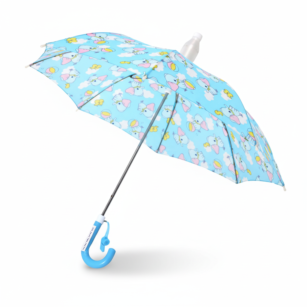 ZITO KIDS Unisex SINGLE FOLD UMBRELLA - 16INCH MULTI
