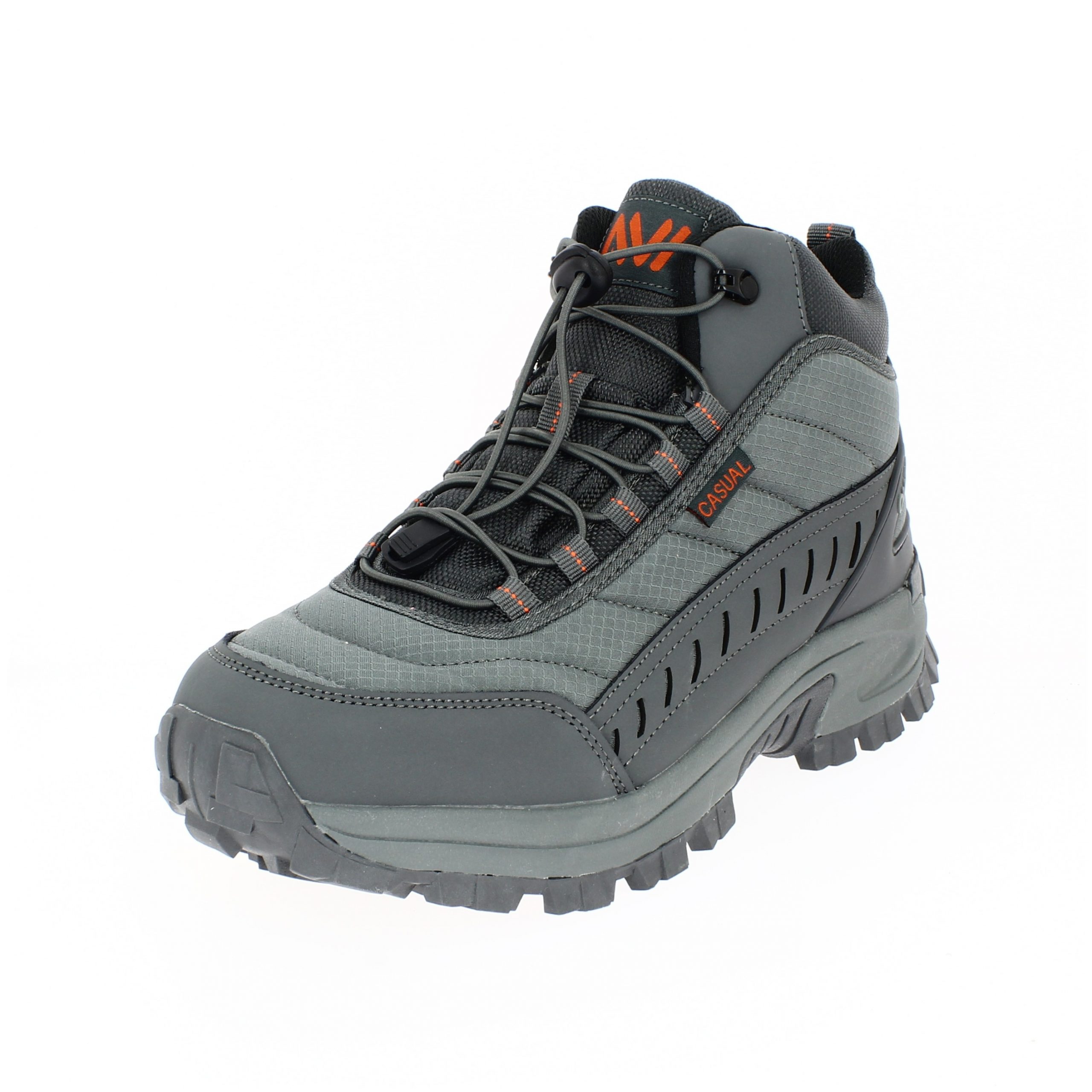 AVI   Men Sports Lacing Hiking Shoes GRAY