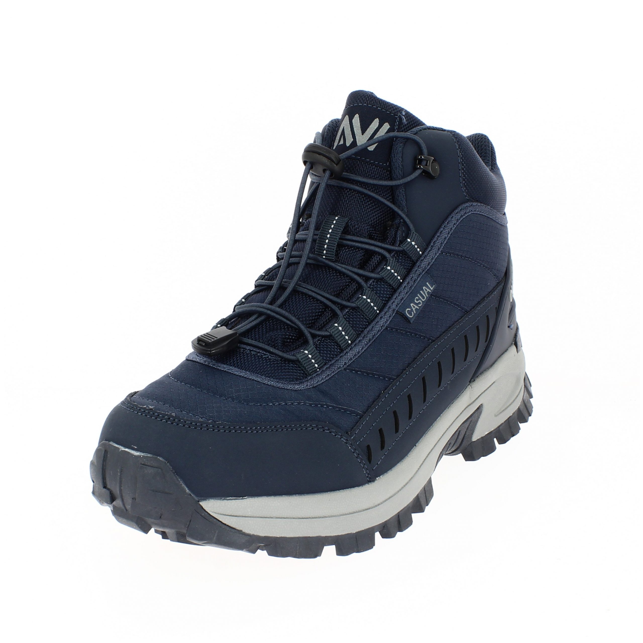 AVI Men Sports Lacing Hiking Shoes BLACK