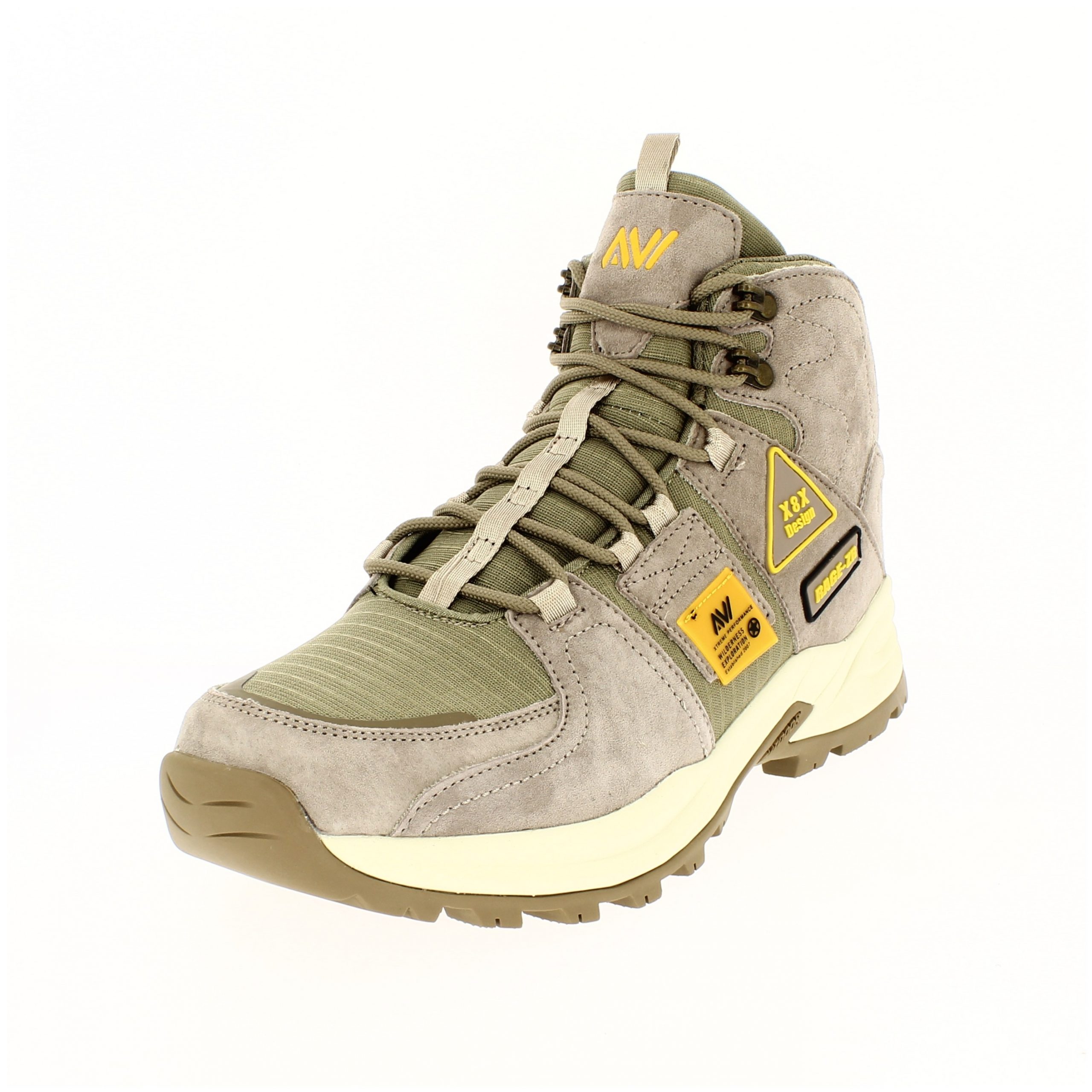 AVI   Men Sports Lacing Hiking Shoes TAN