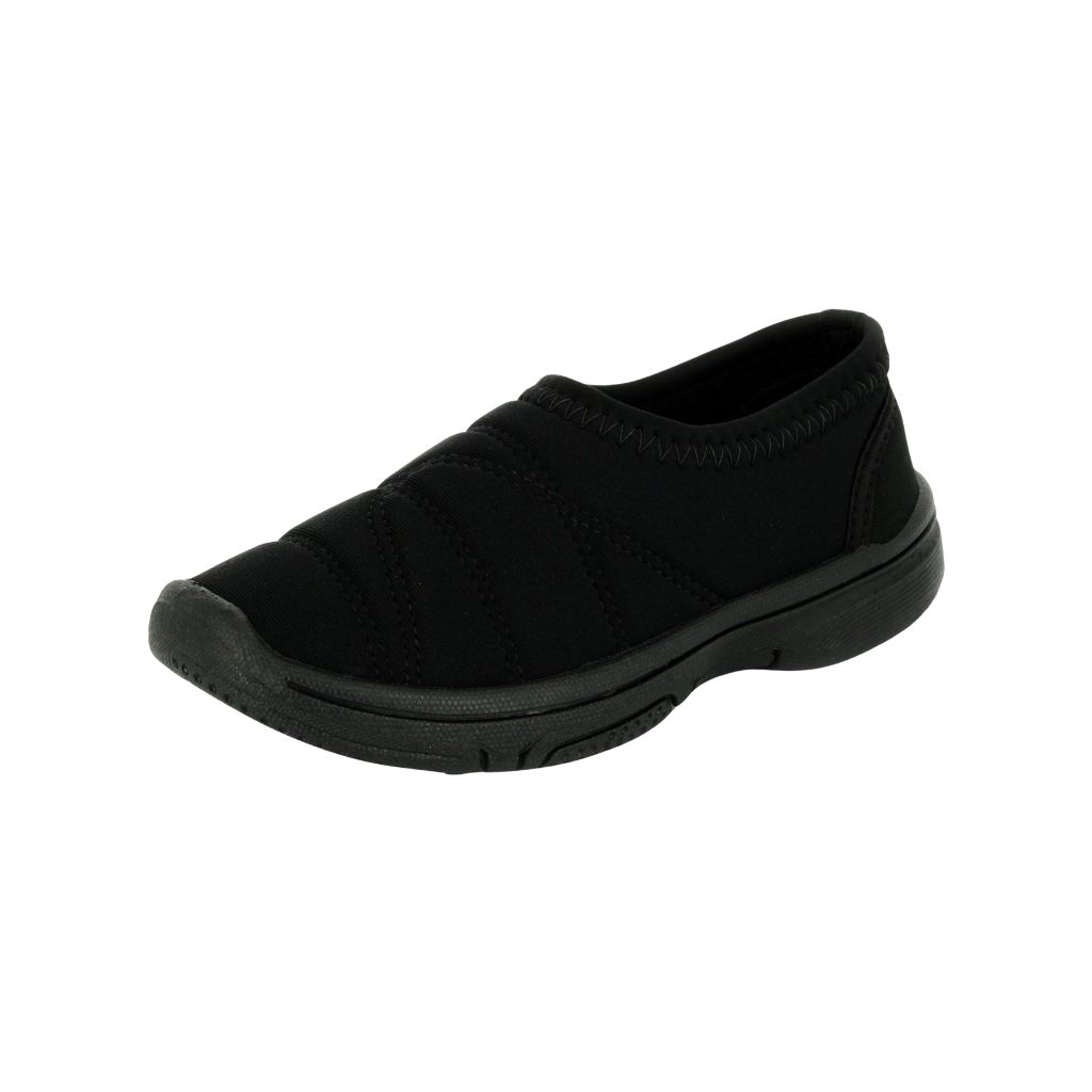 Fun Souls Boys Casual Slip-on Shoes BLACK