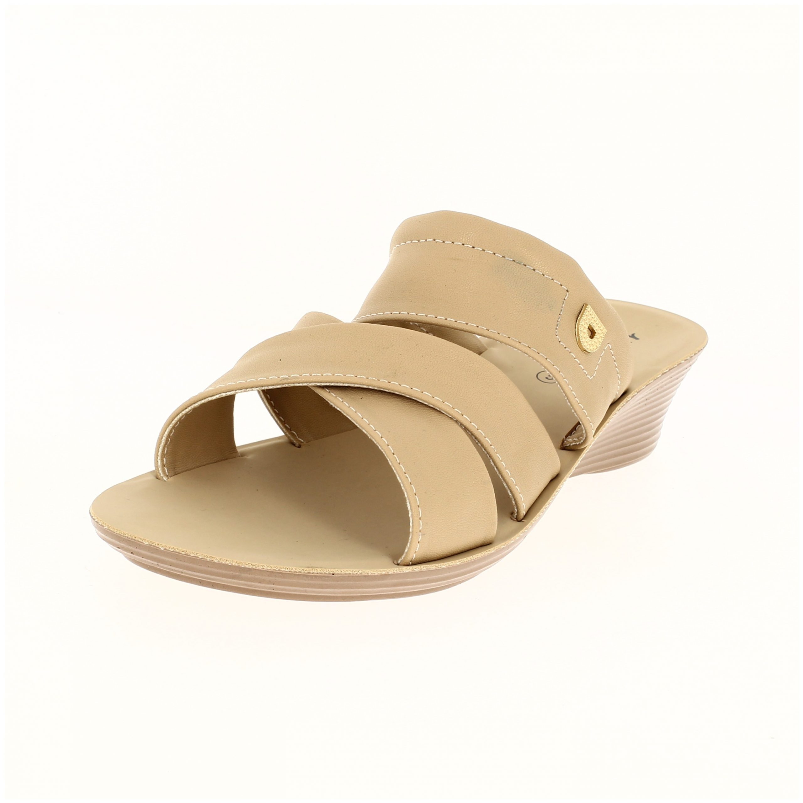 U Softo  Women Casual  Slip-on Slippers BEIGE
