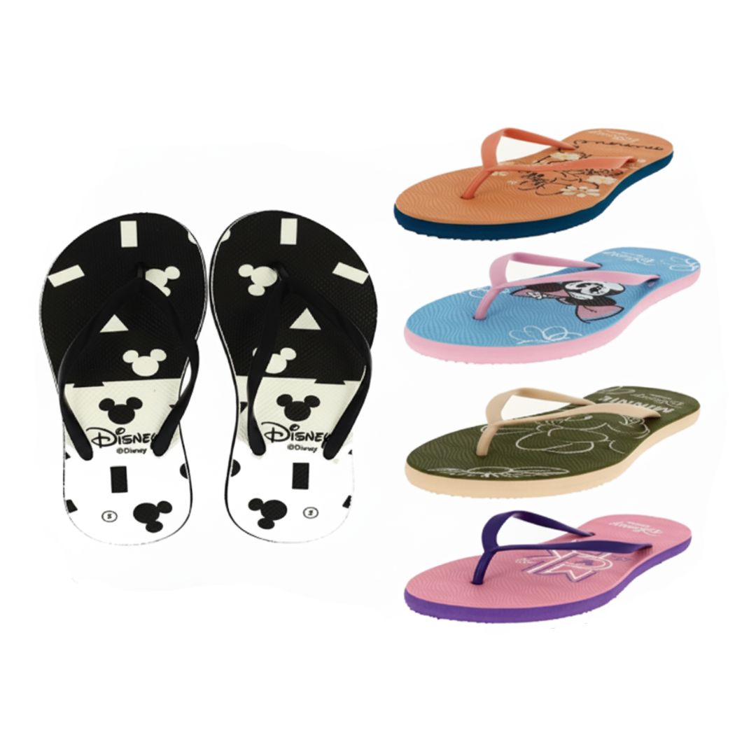 Disney  BOYS Casual FLATS  Flip Flops PINK , ORANGE , BLACK , BLUE , BROWN