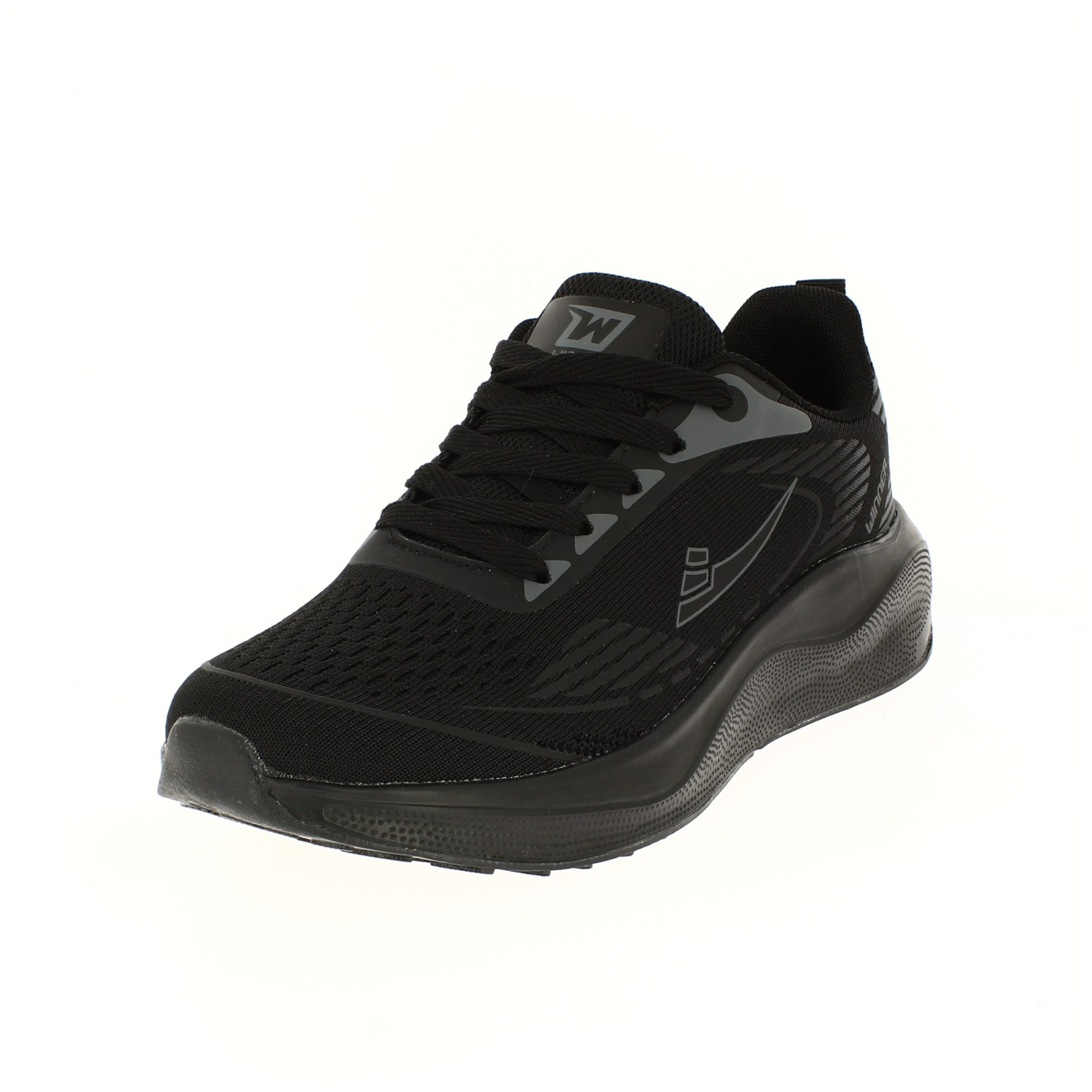 Winner   Men Casual Lacing Shoes BLACK