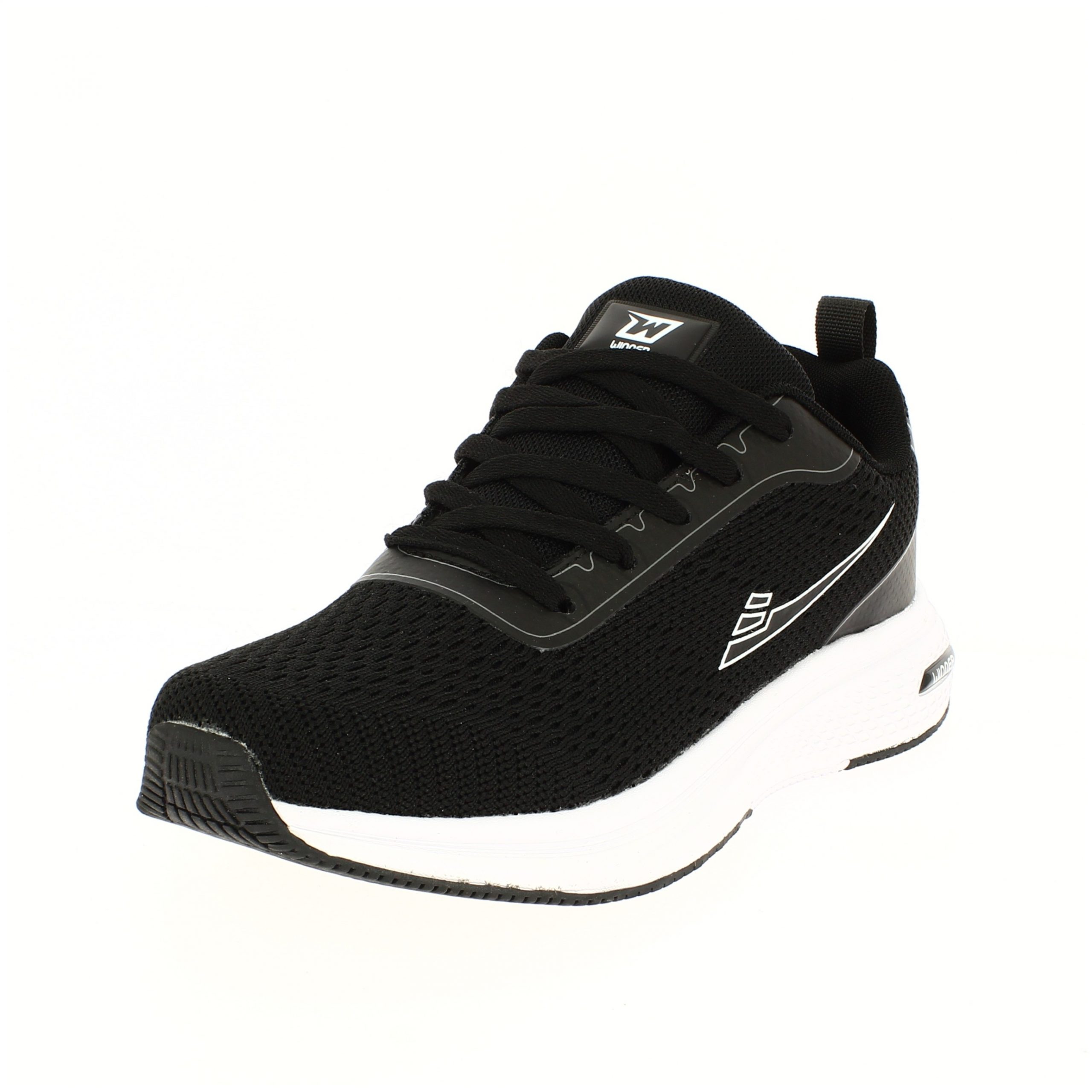 Winner   Men Casual Lacing Shoes BLACK
