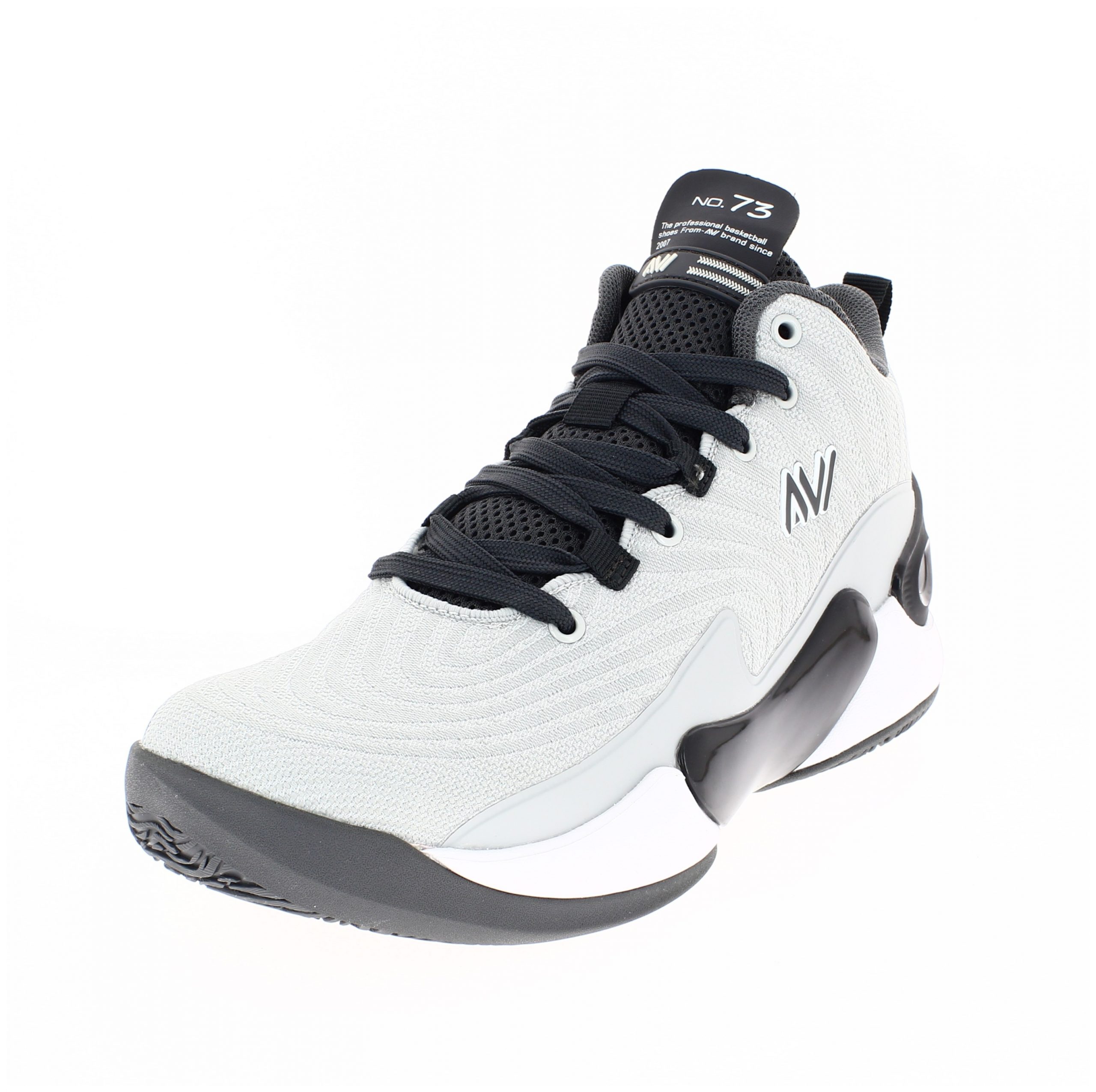 AVI Men BASKETBALL Lacing Shoes WHITE