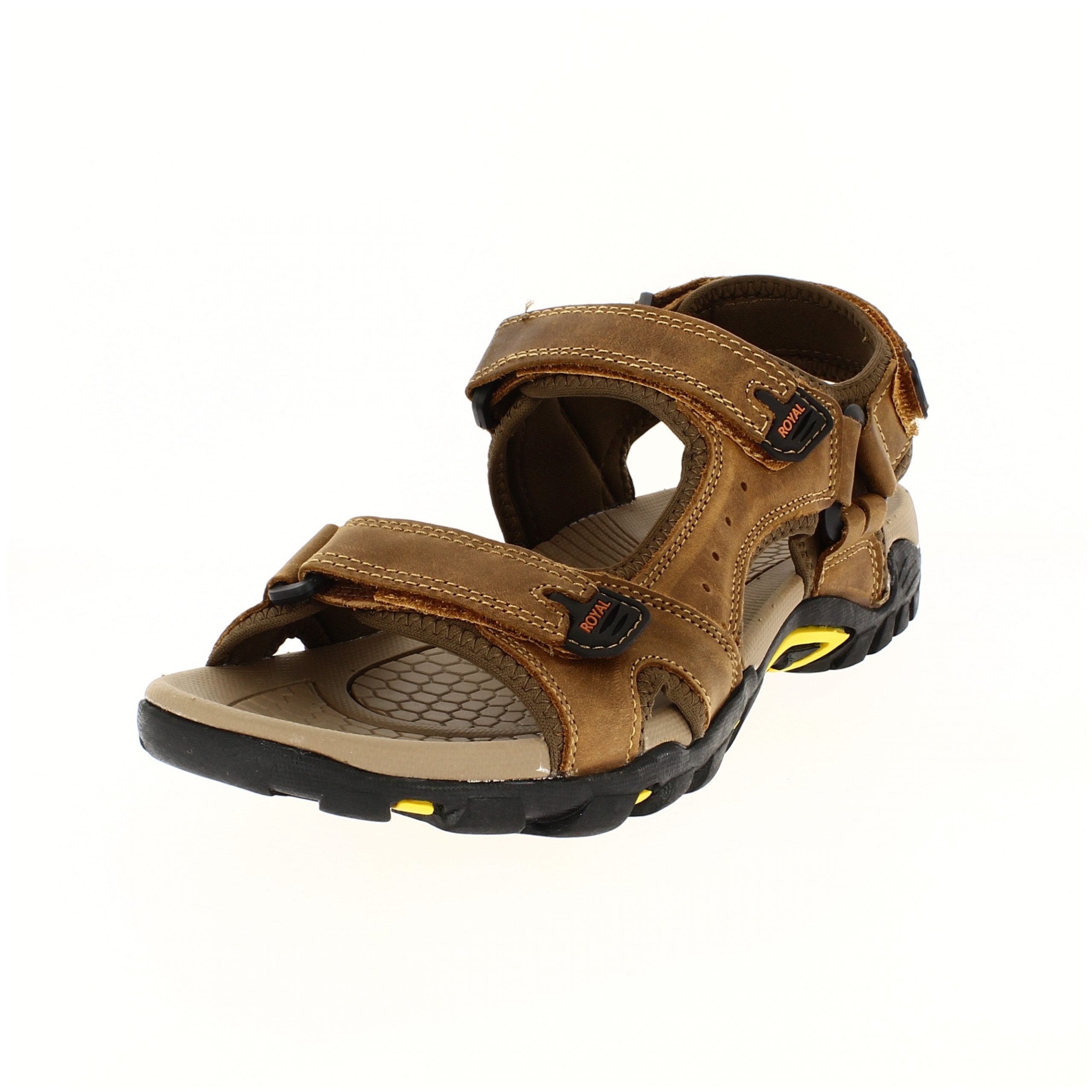 Royal Wings   Men Casual 	SLIDE  Sandals BROWN