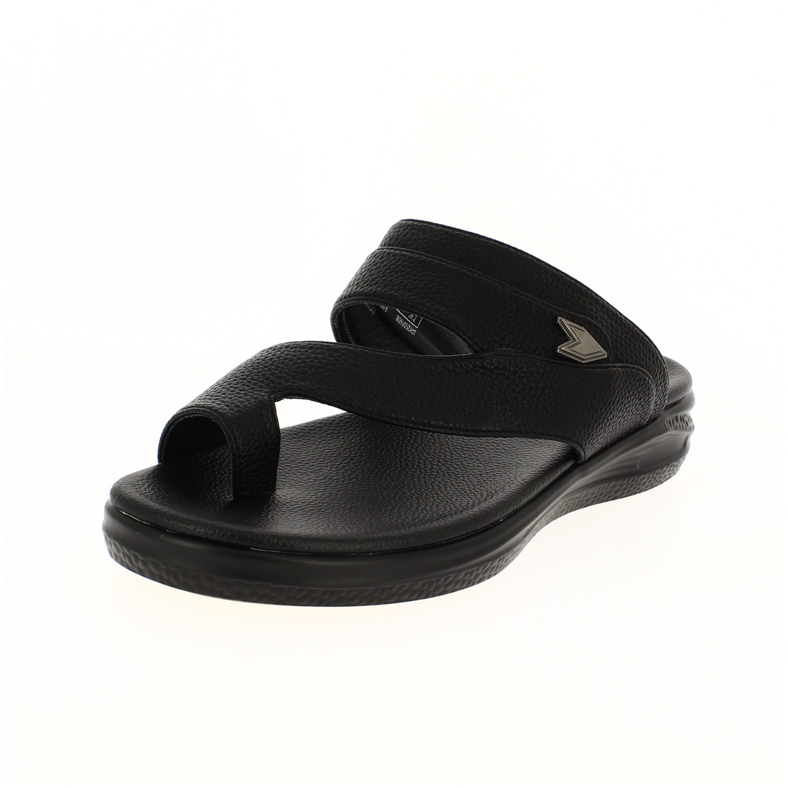 Royal Wings   Men Casual  Toe Ring Slippers BLACK