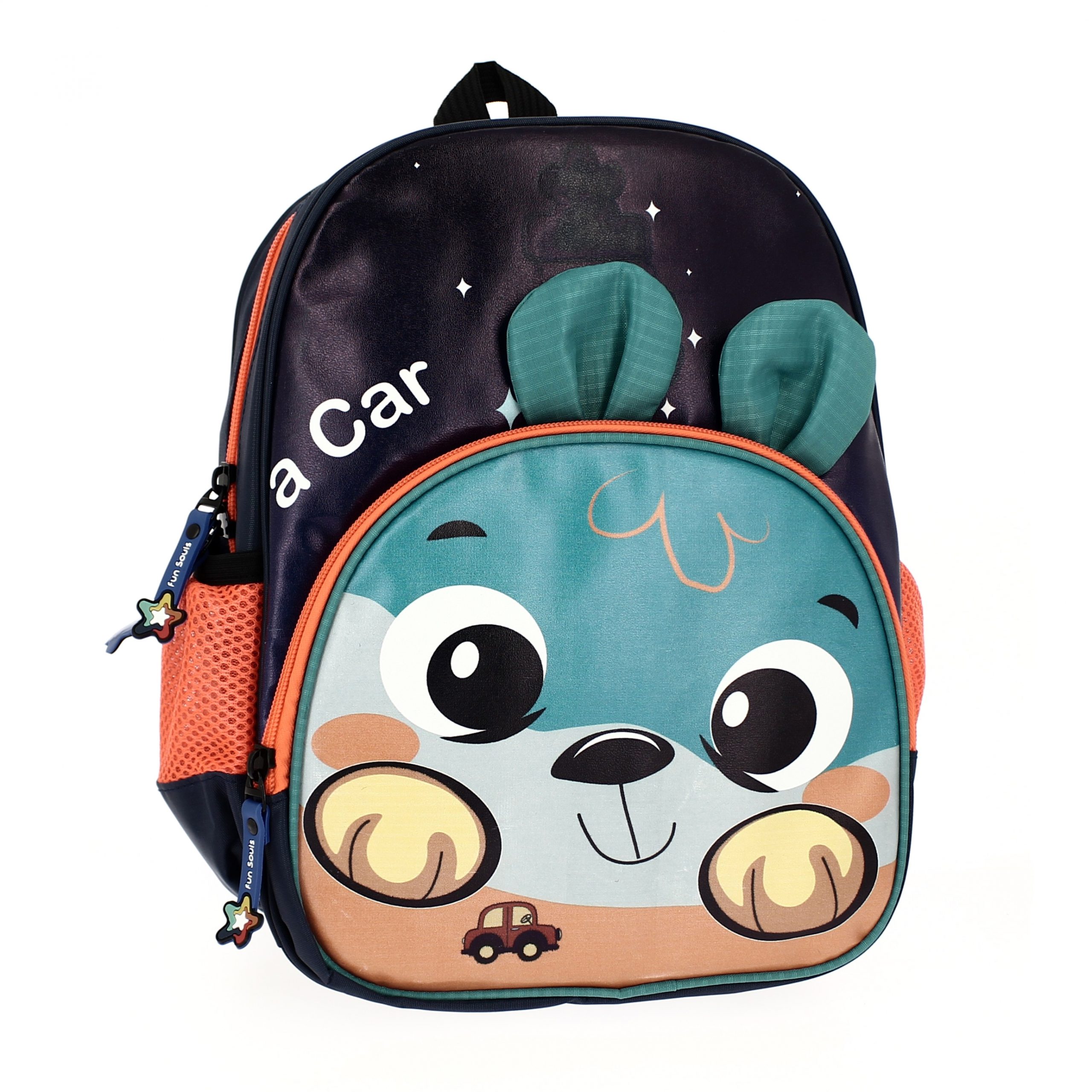 Fun Souls Boys BACK PACK BLUE - 33cmx26cmx11cm