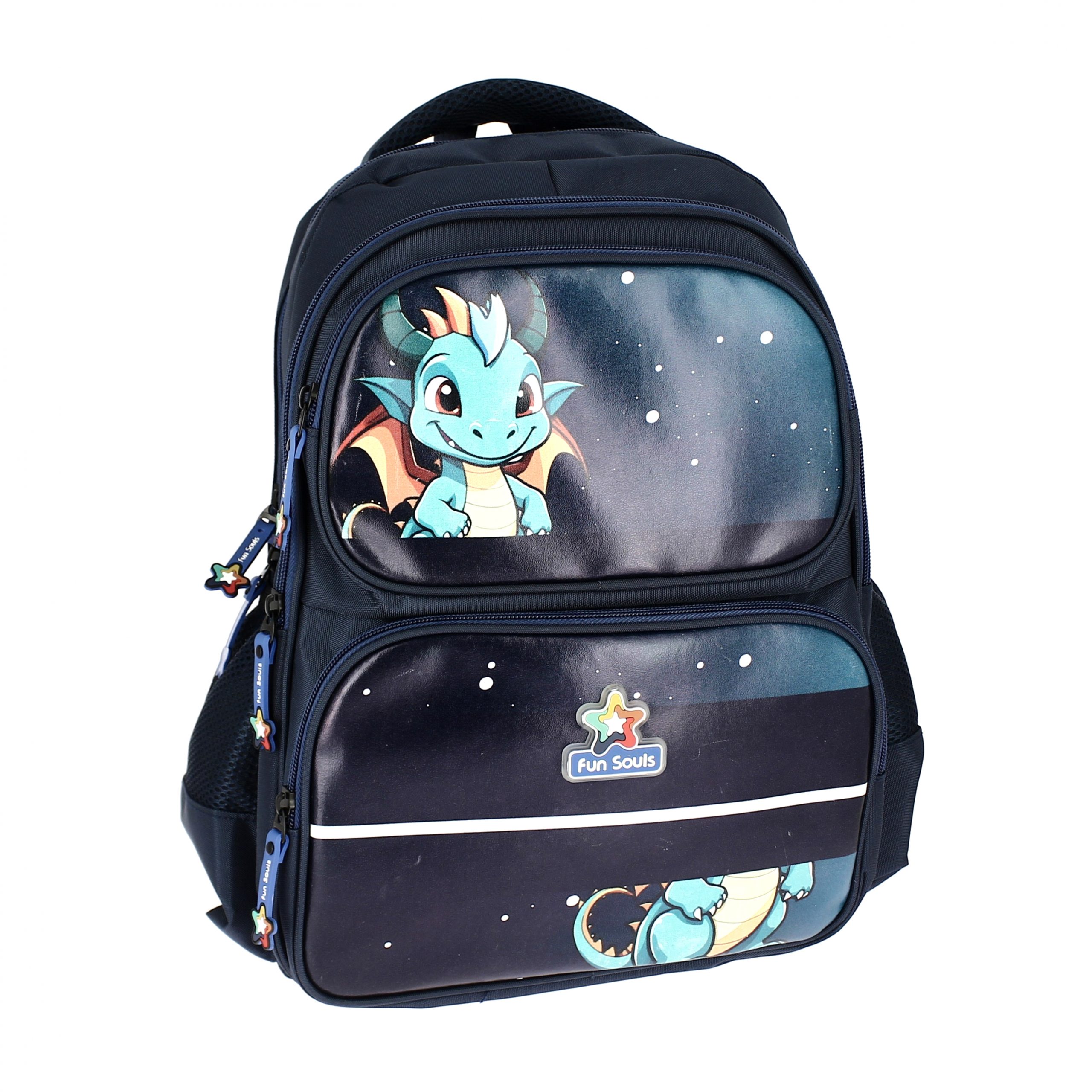 Fun Souls Boys BACK PACK BLUE - 42cmx31cmx11cm