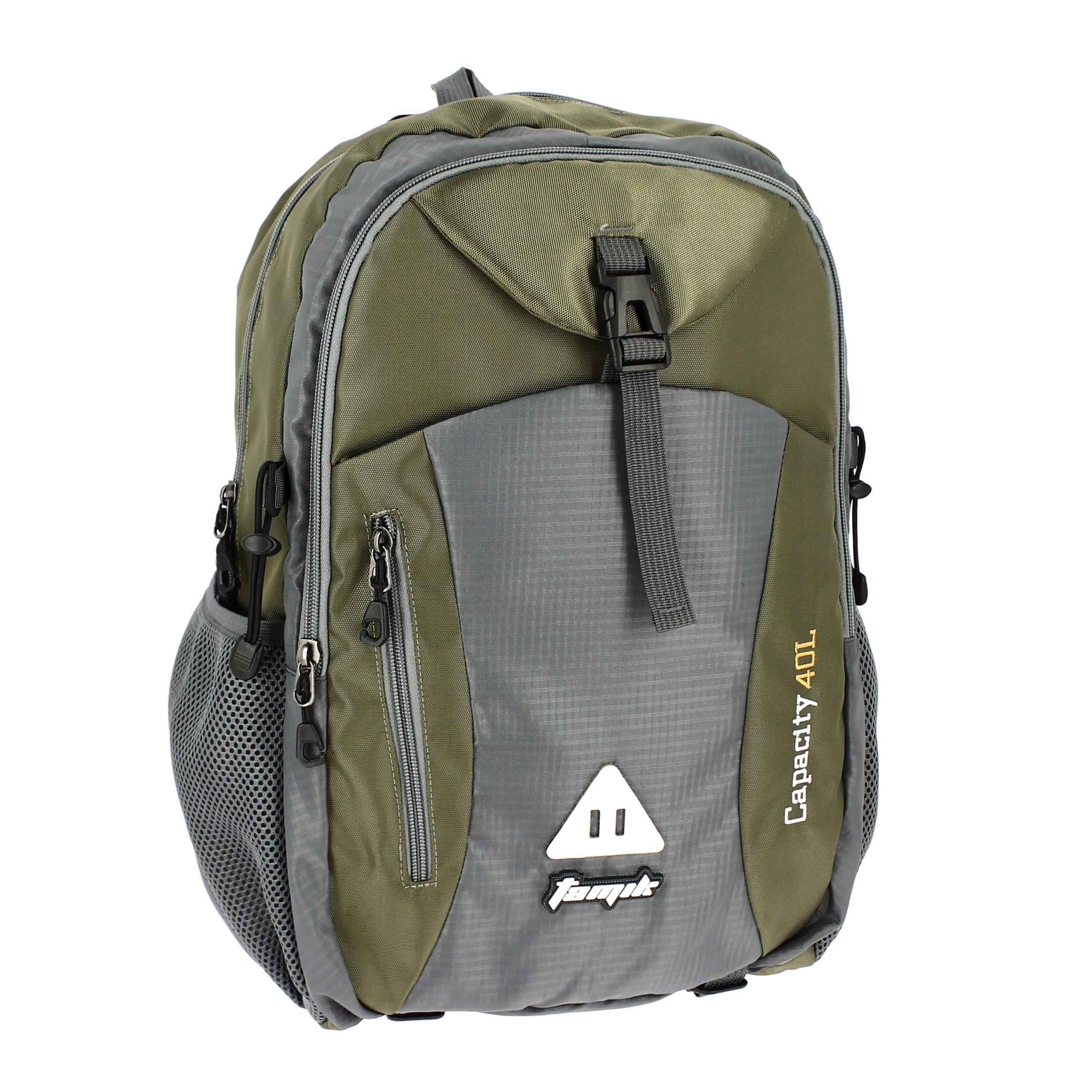 Tamik Unisex BACK PACK GREEN - 44cmx28cmx17cm