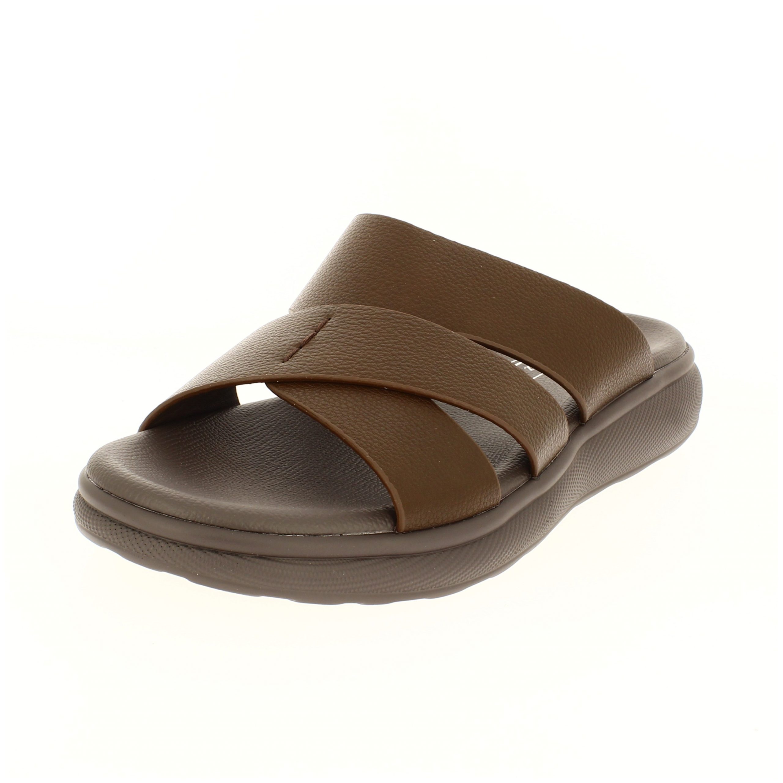 Santa Cruz Men Casual Slip-on Slippers COFFEE