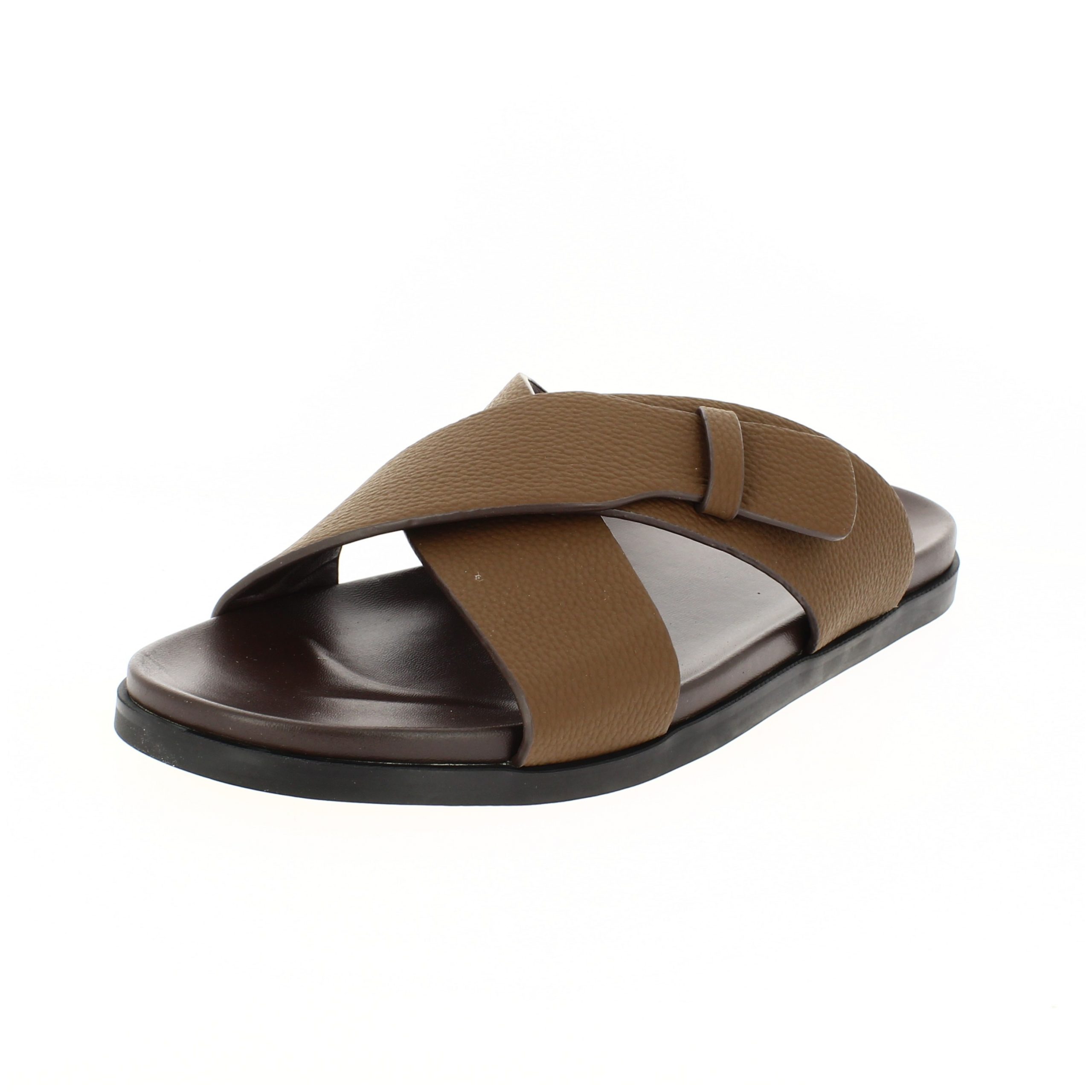 Santa Cruz Men Casual Slip-on Slippers COFFEE