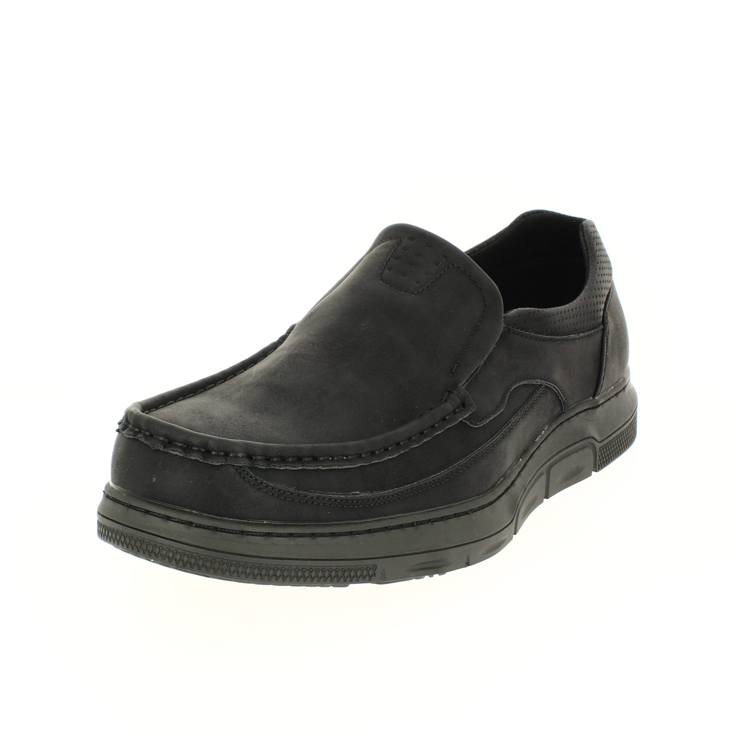 VALENCIA Men Casual Slip-on Shoes BLACK