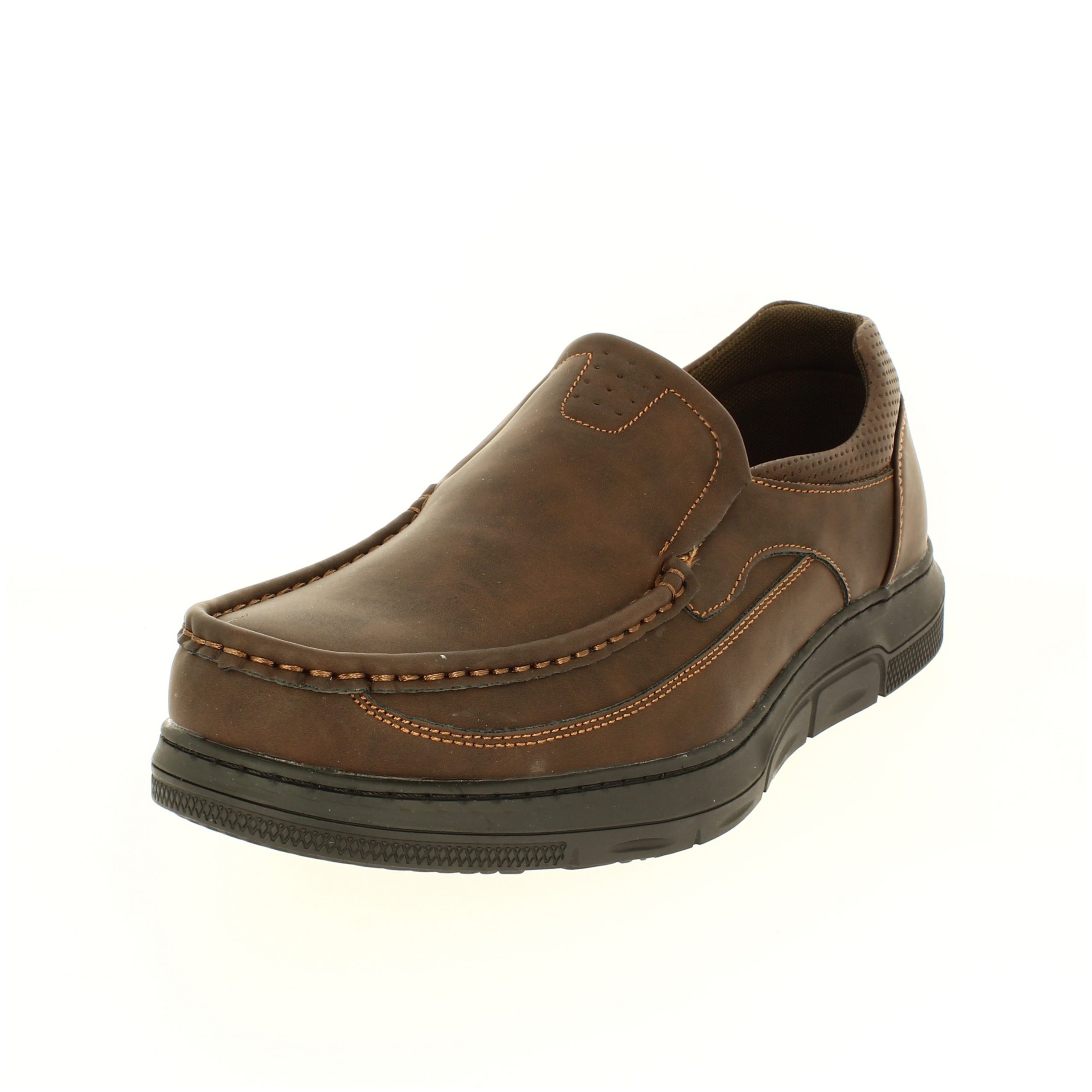 VALENCIA Men Casual Slip-on Shoes COFFEE