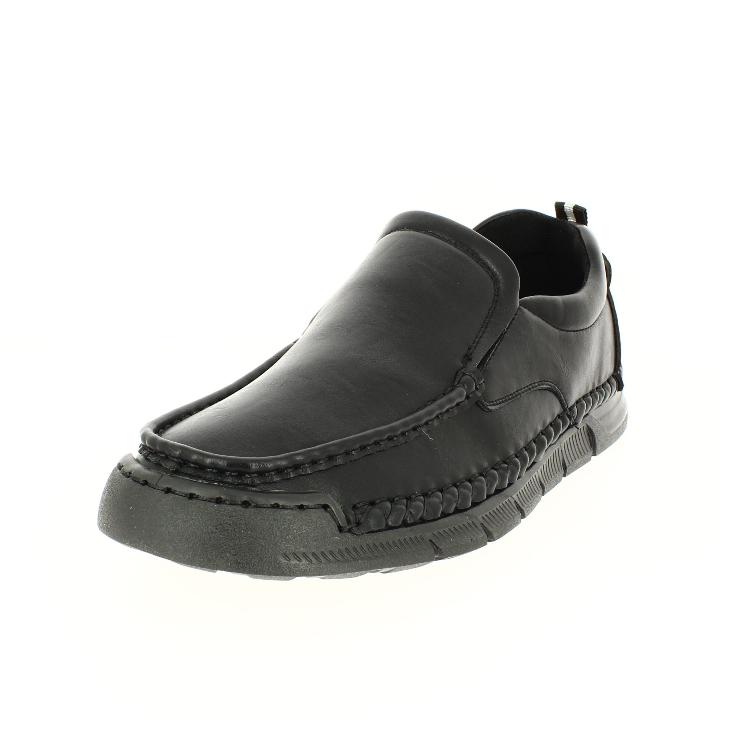 VALENCIA Men Casual Slip-on Shoes BLACK