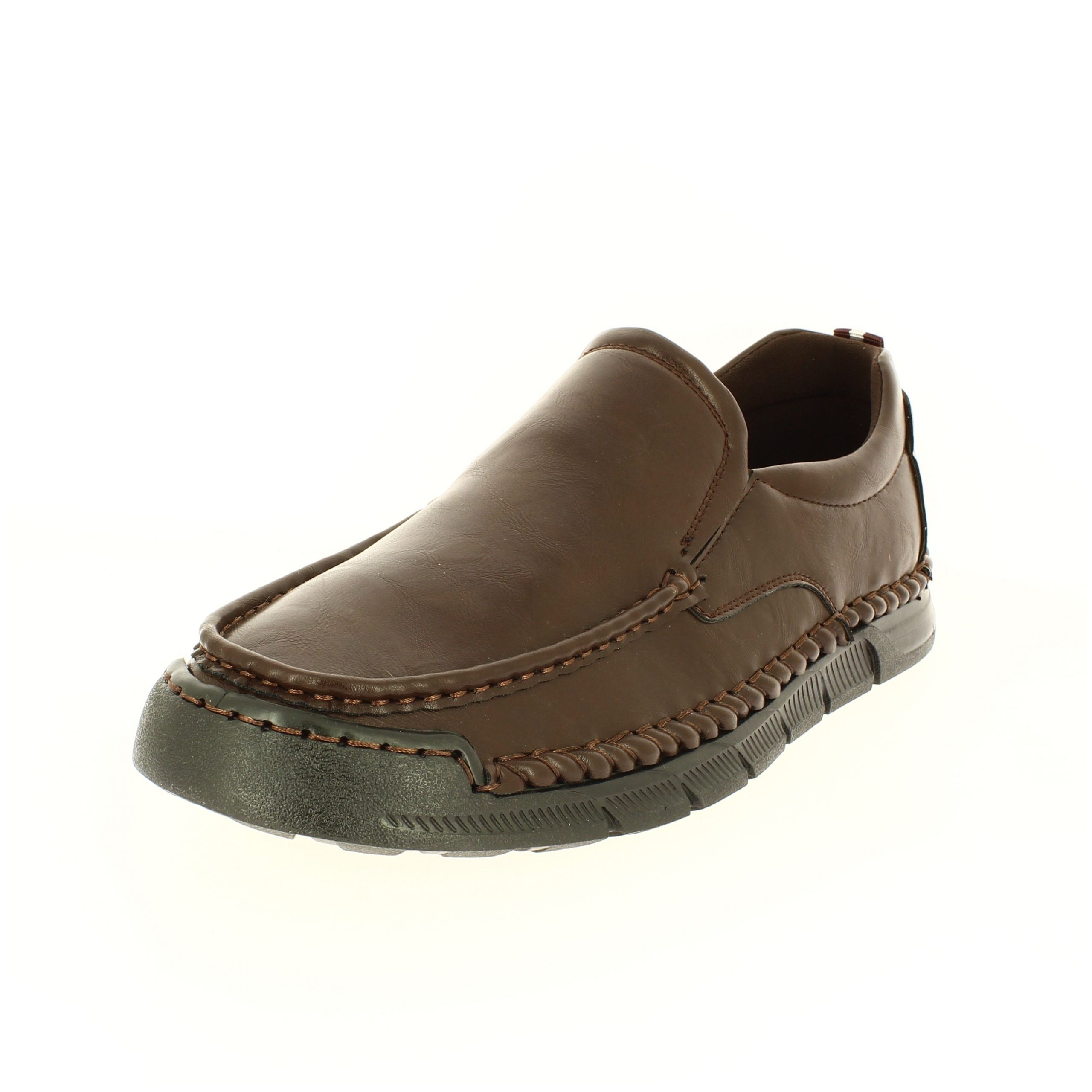 VALENCIA Men Casual Slip-on Shoes COFFEE