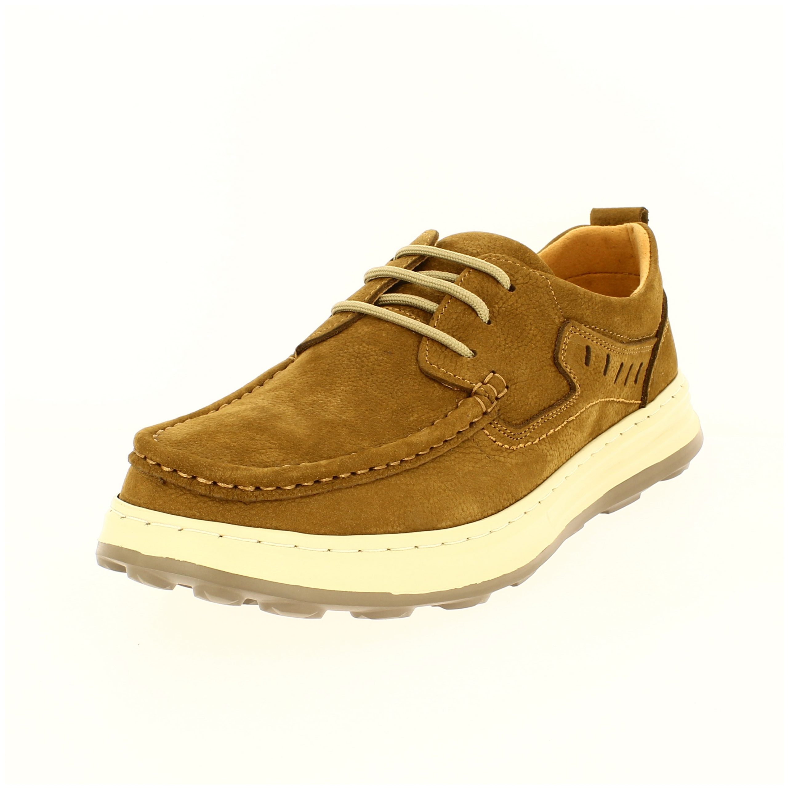 Royal Wings Men Casual Lacing Shoes TAN